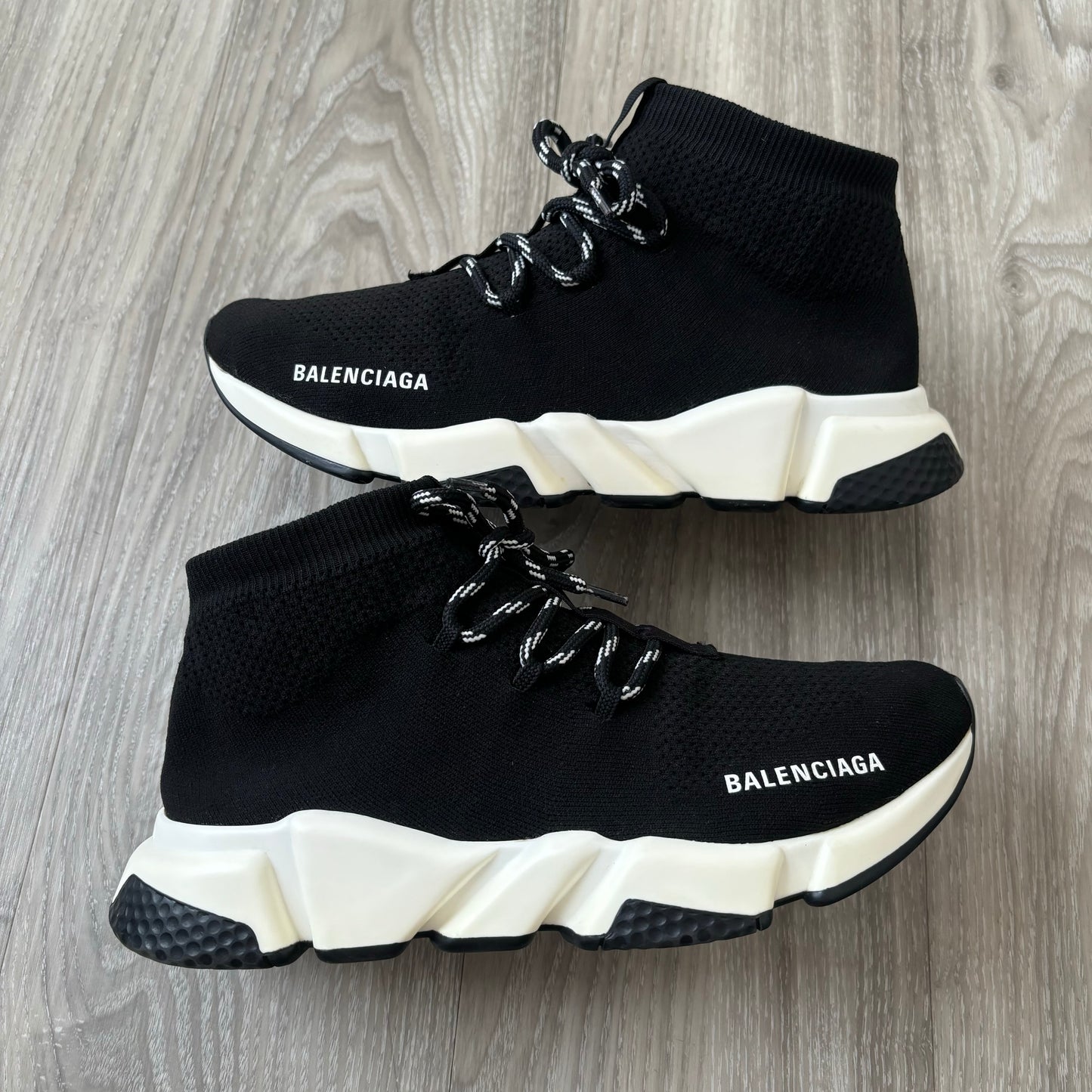 Balenciaga Speed Laced Trainers UK 8