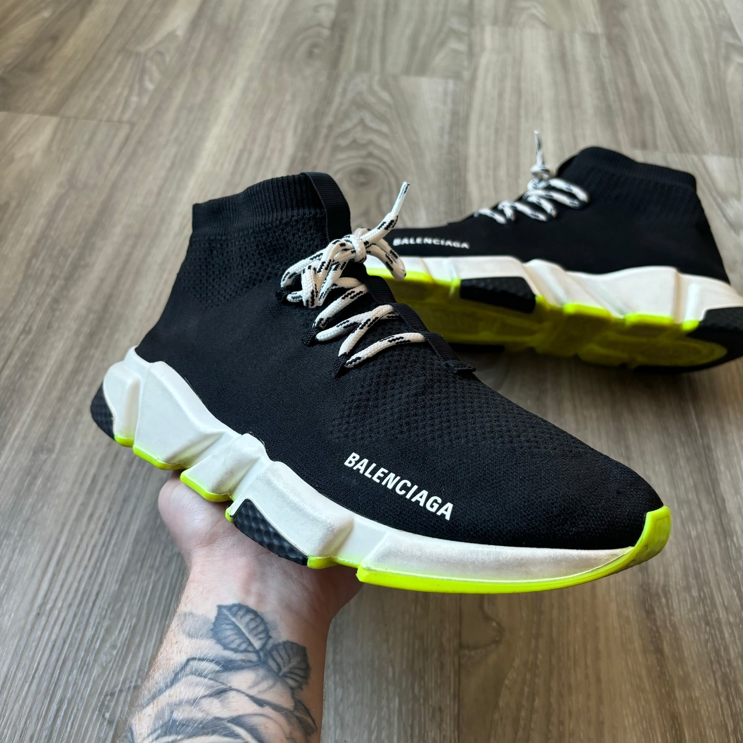 Balenciaga Speed Laced Trainers UK 11