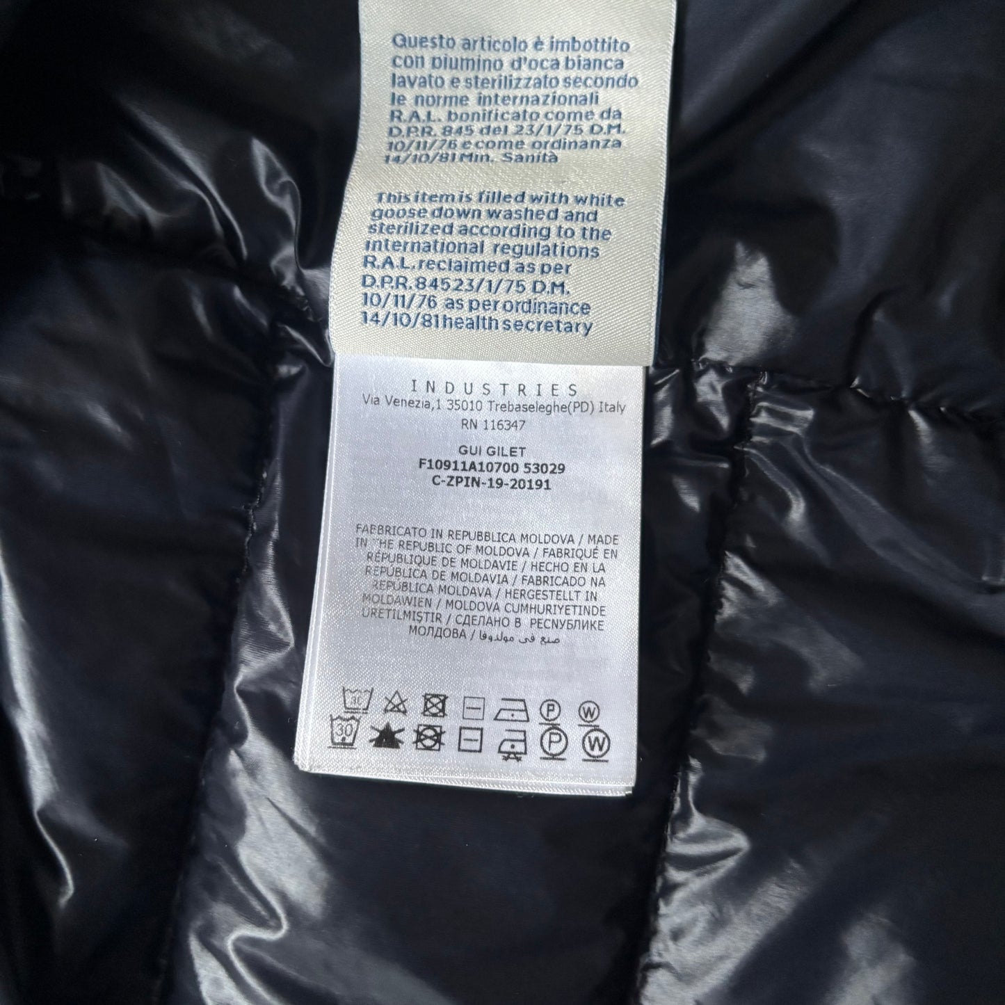 Moncler Gui Gilet - Size 4
