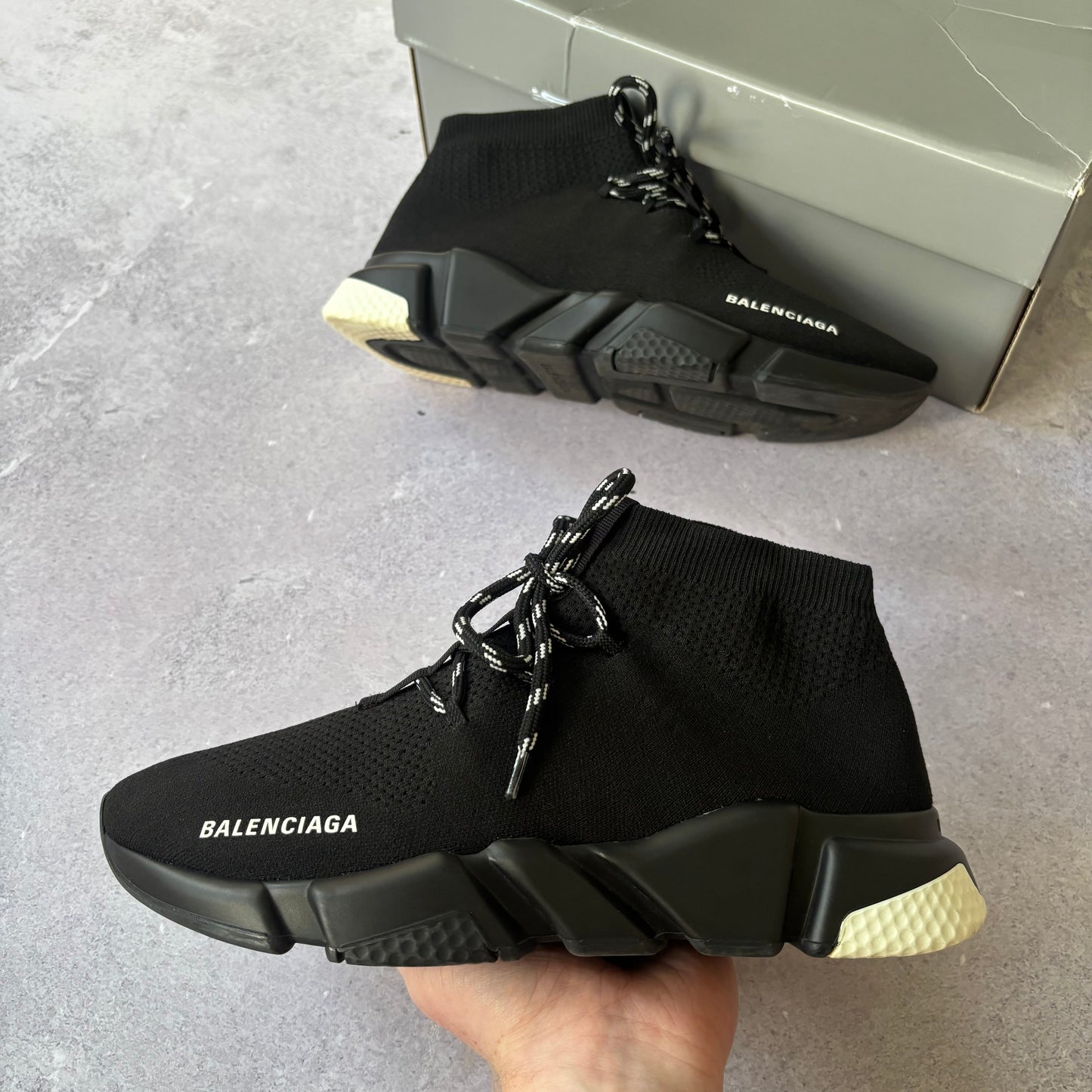 Balenciaga Speed Laced Trainers - Fits UK 8