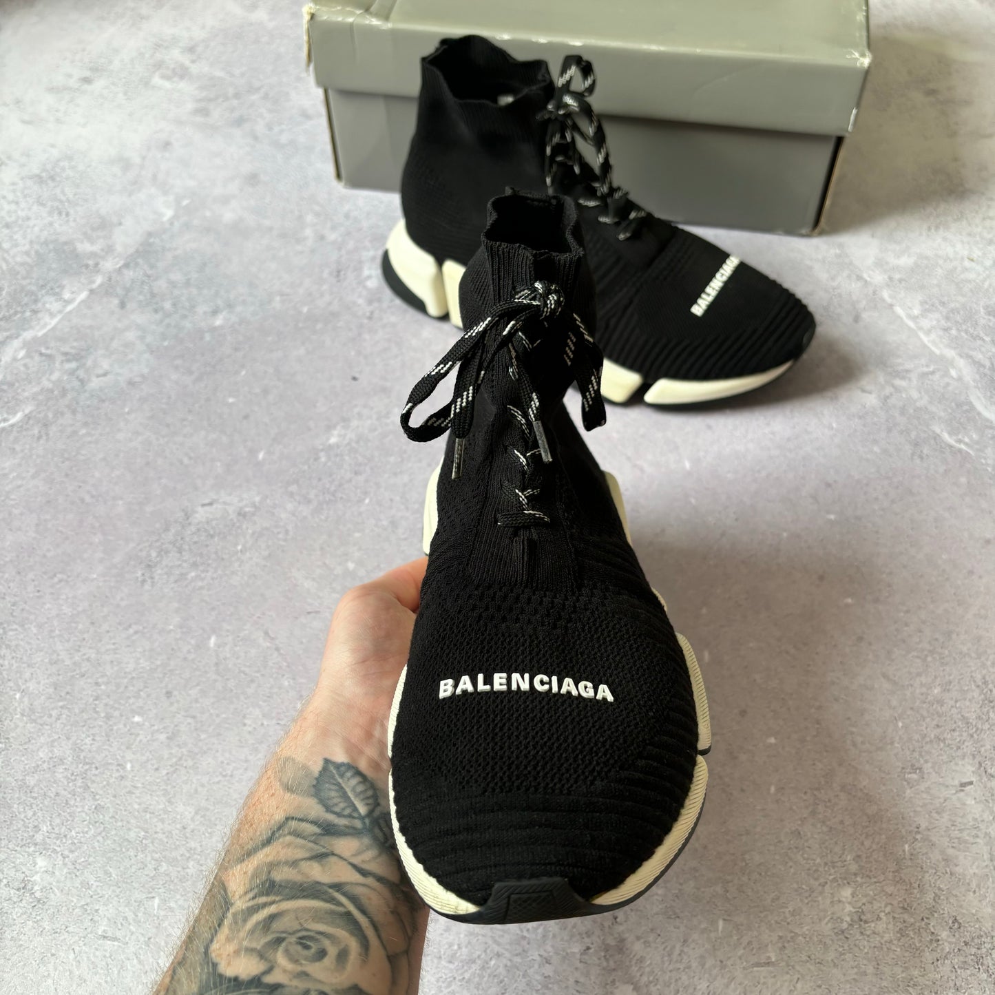 Balenciaga Speed Laced Trainers - Fits UK 9