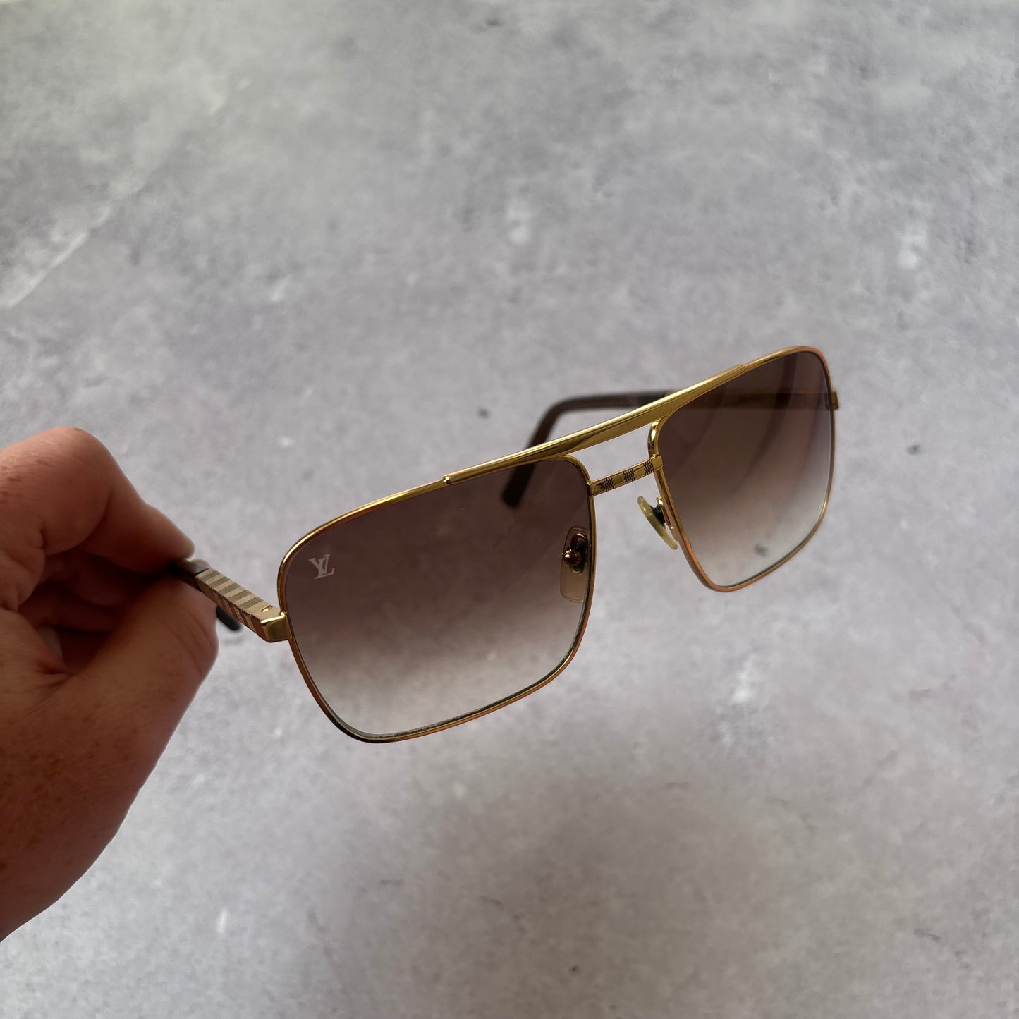 Louis Vuitton Attitude Sunglasses - Gold