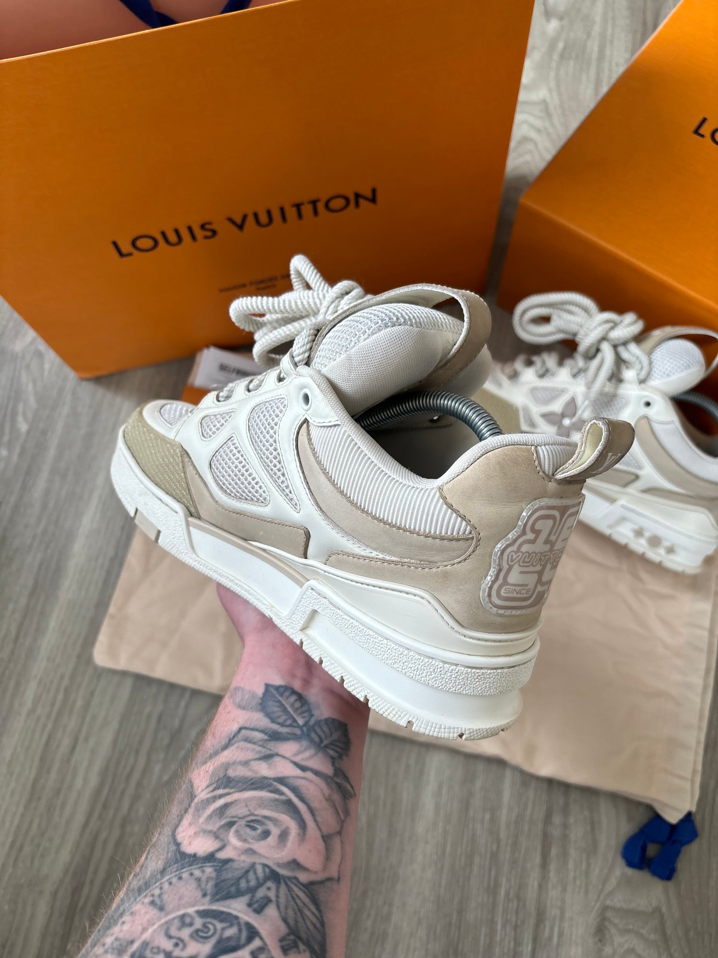 Louis Vuitton Skate Sneakers UK 7.5