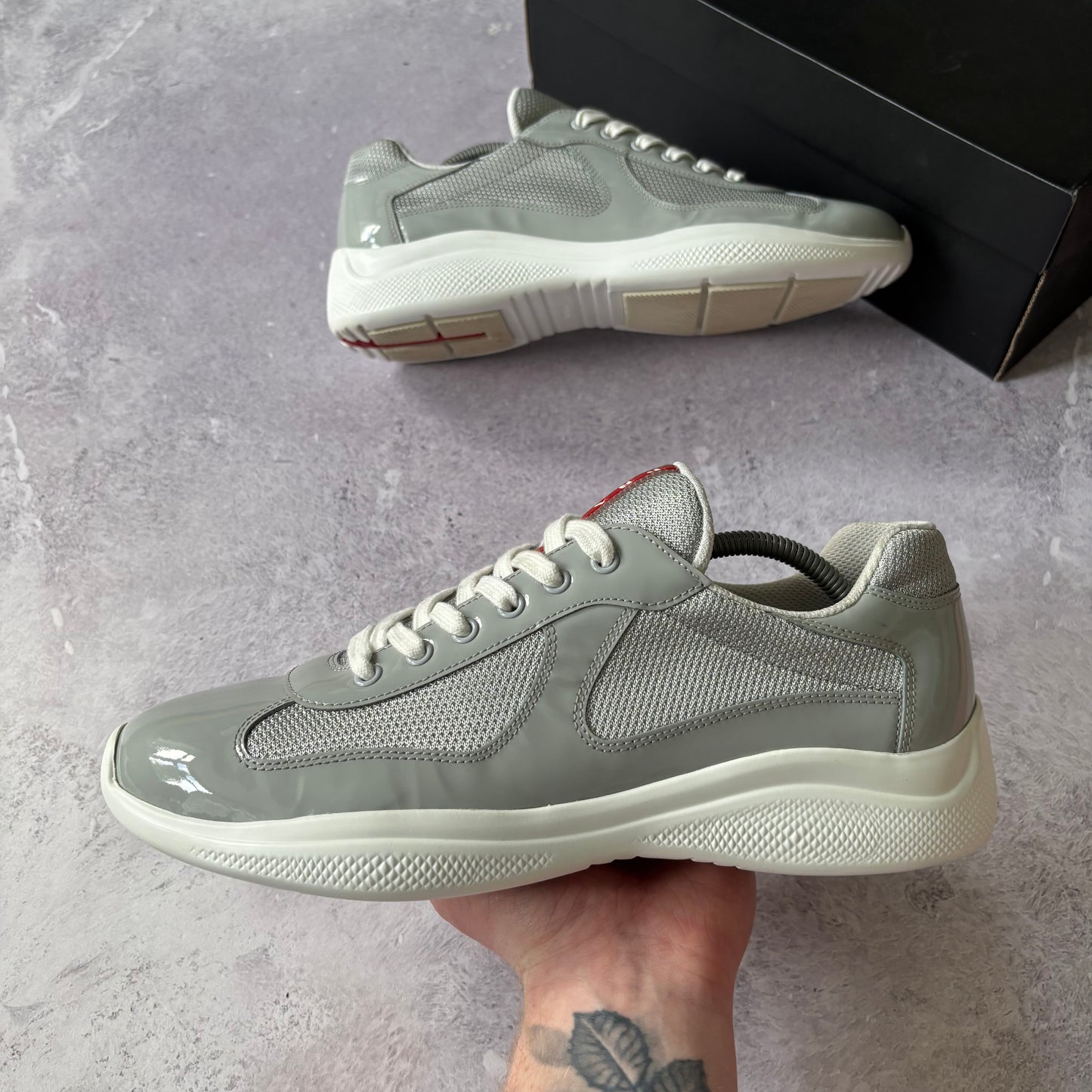 Prada America Cup Trainers - UK 9.5