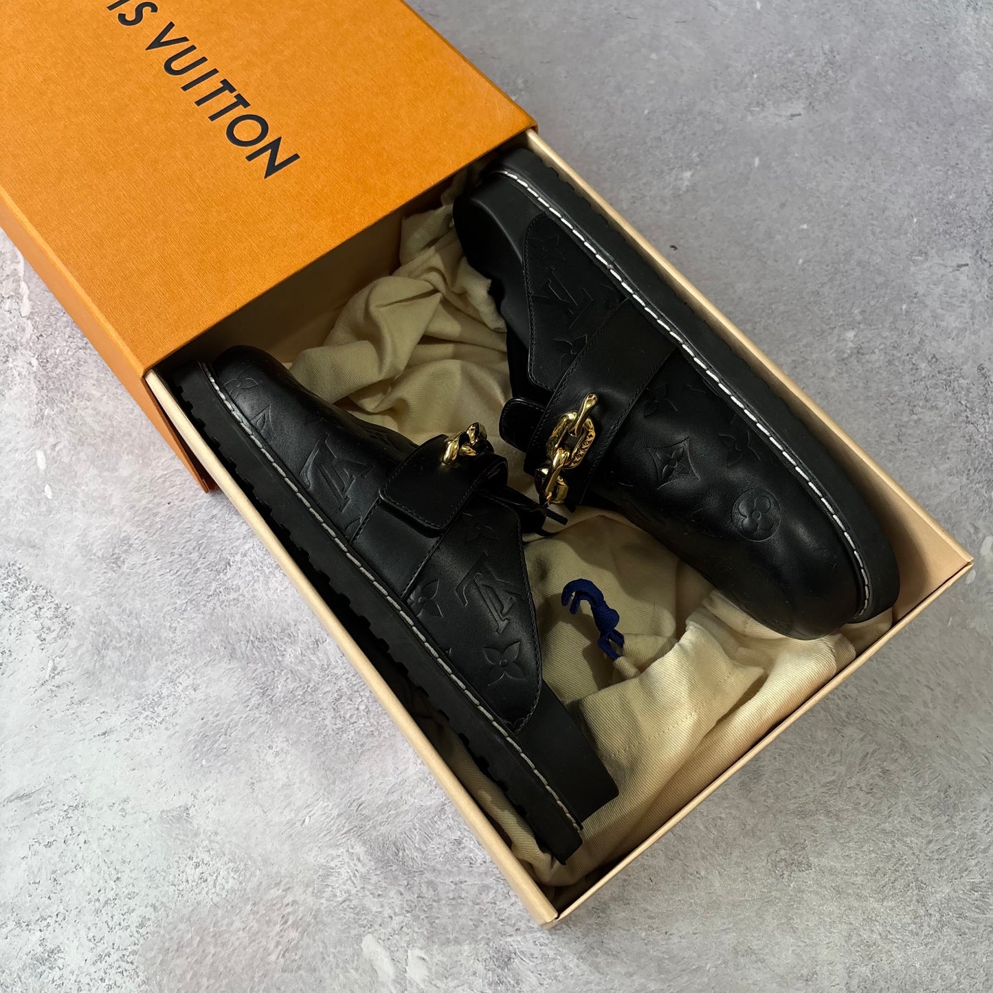 Womens Louis Vuitton Cosy Flat Comfort Clogs - Fits UK 6