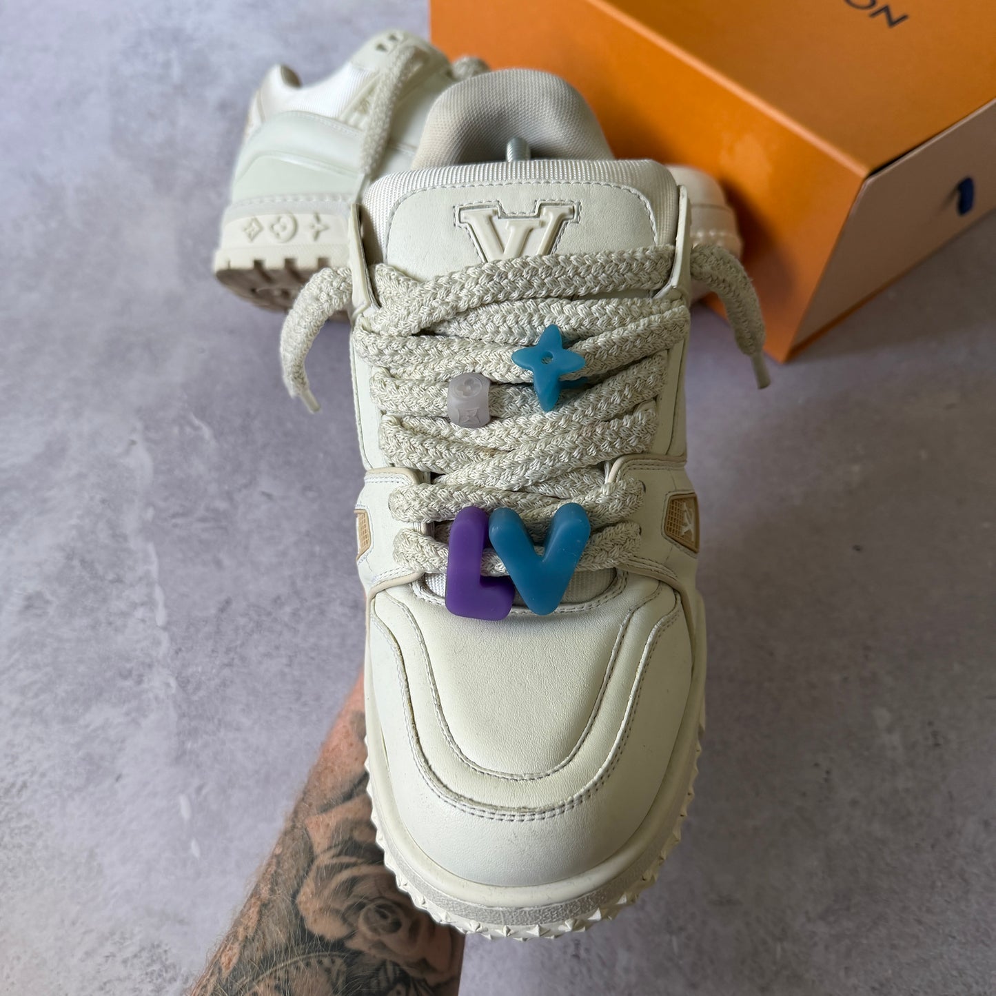 Louis Vuitton Maxi Trainers - Fits UK 10
