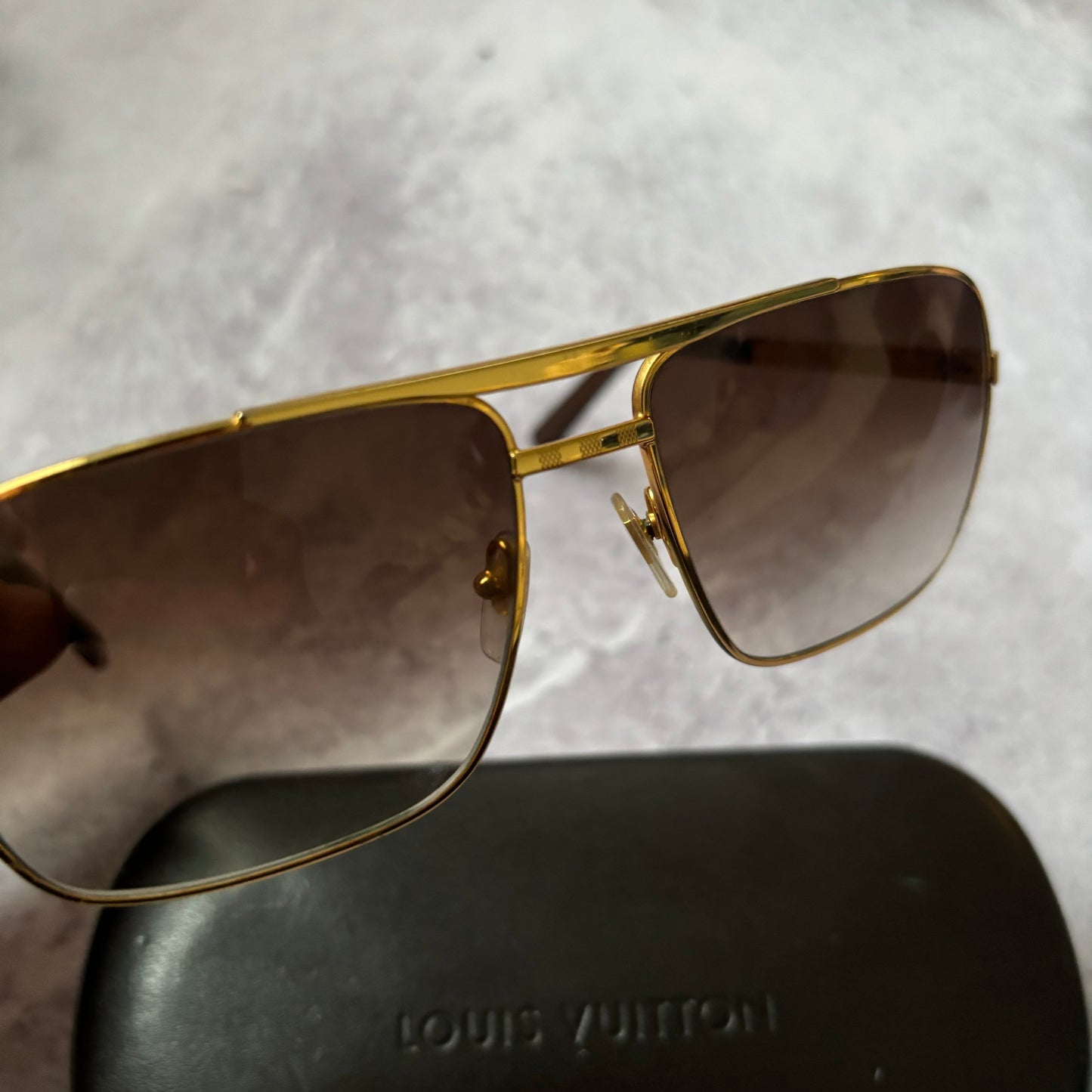 Louis Vuitton Attitude Sunglasses Gold