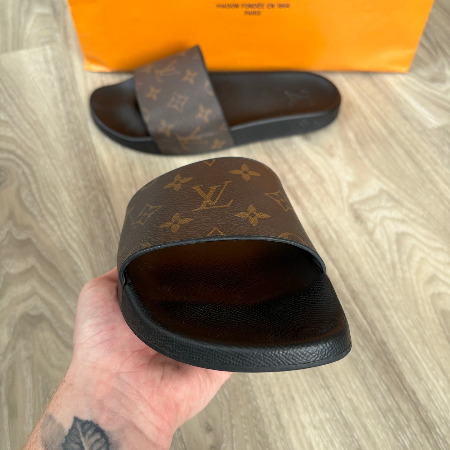 Louis Vuitton Waterfront Mule Sliders UK 8