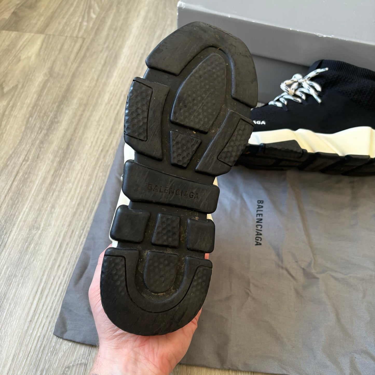 Balenciaga Speed Laced Trainers UK 7