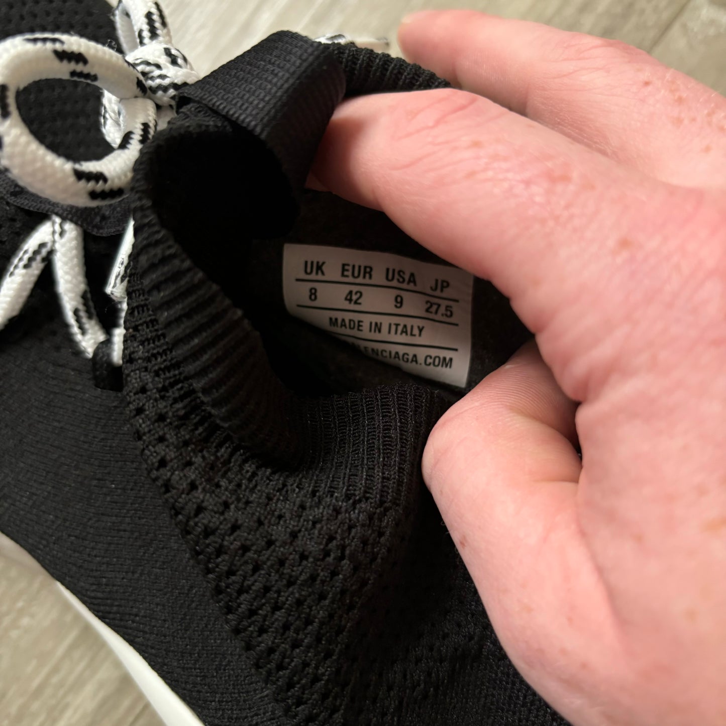 Balenciaga Speed Laced Trainers UK 9