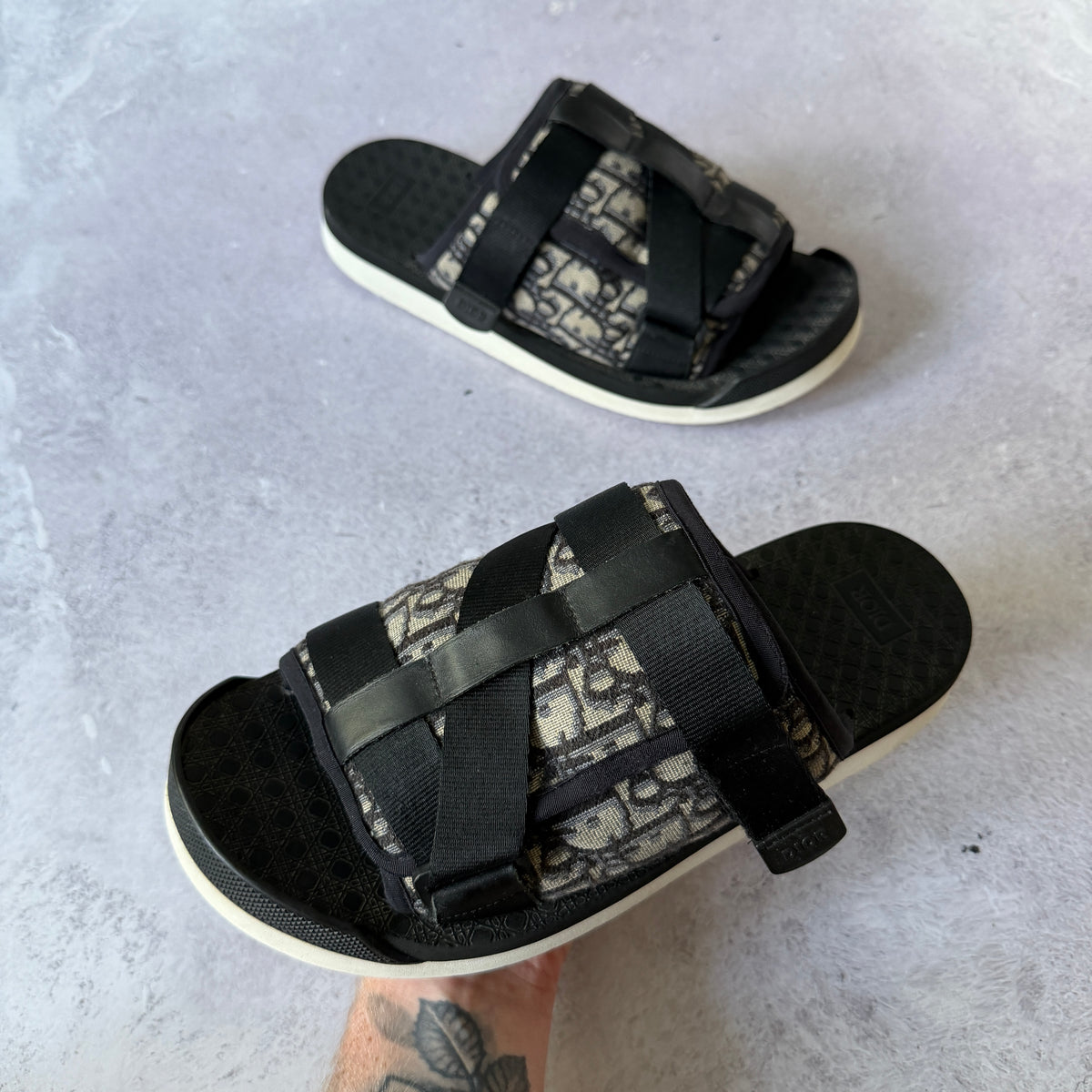Dior Alpha Sliders - UK 9