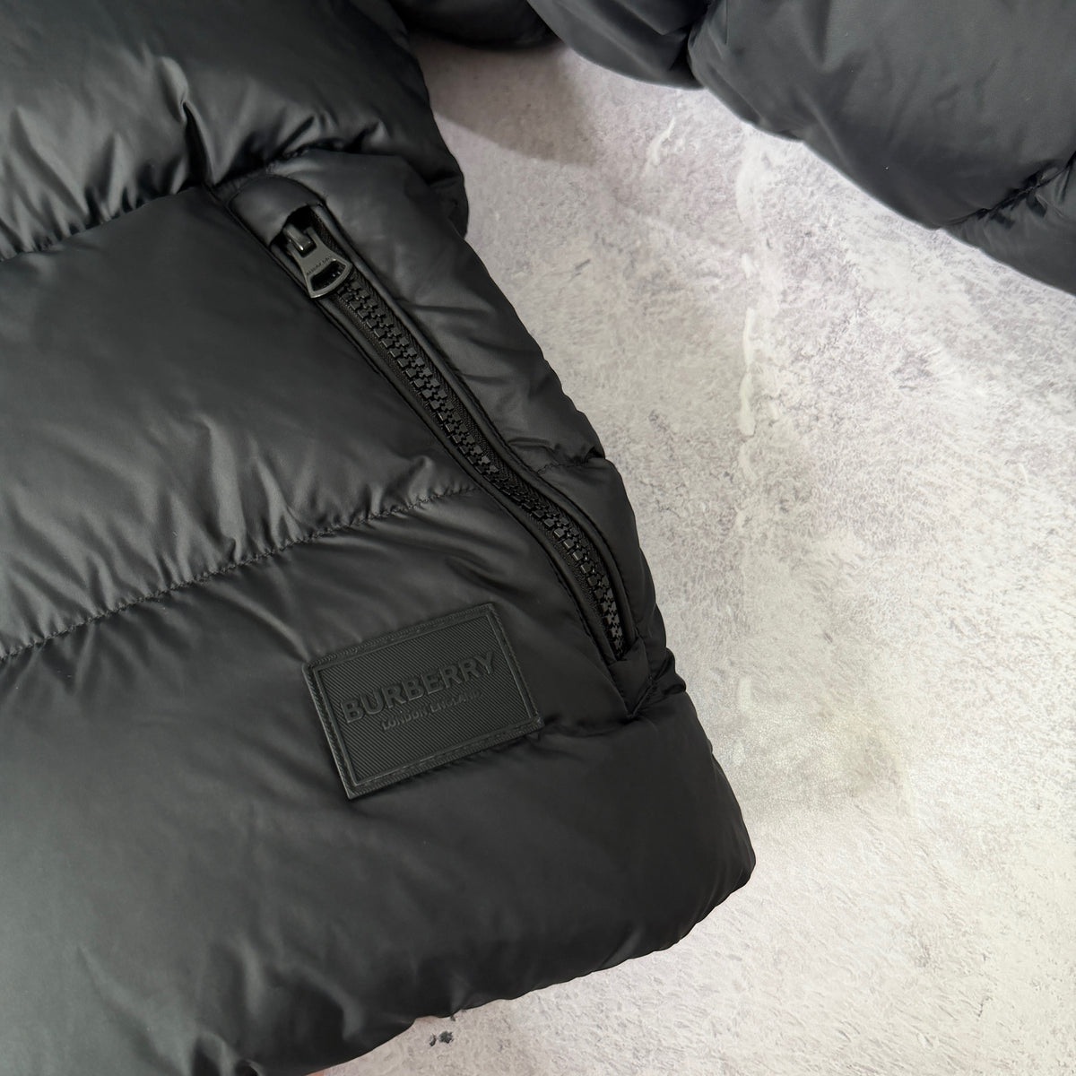 Burberry Puffer Jacket - Fits Small/Medium