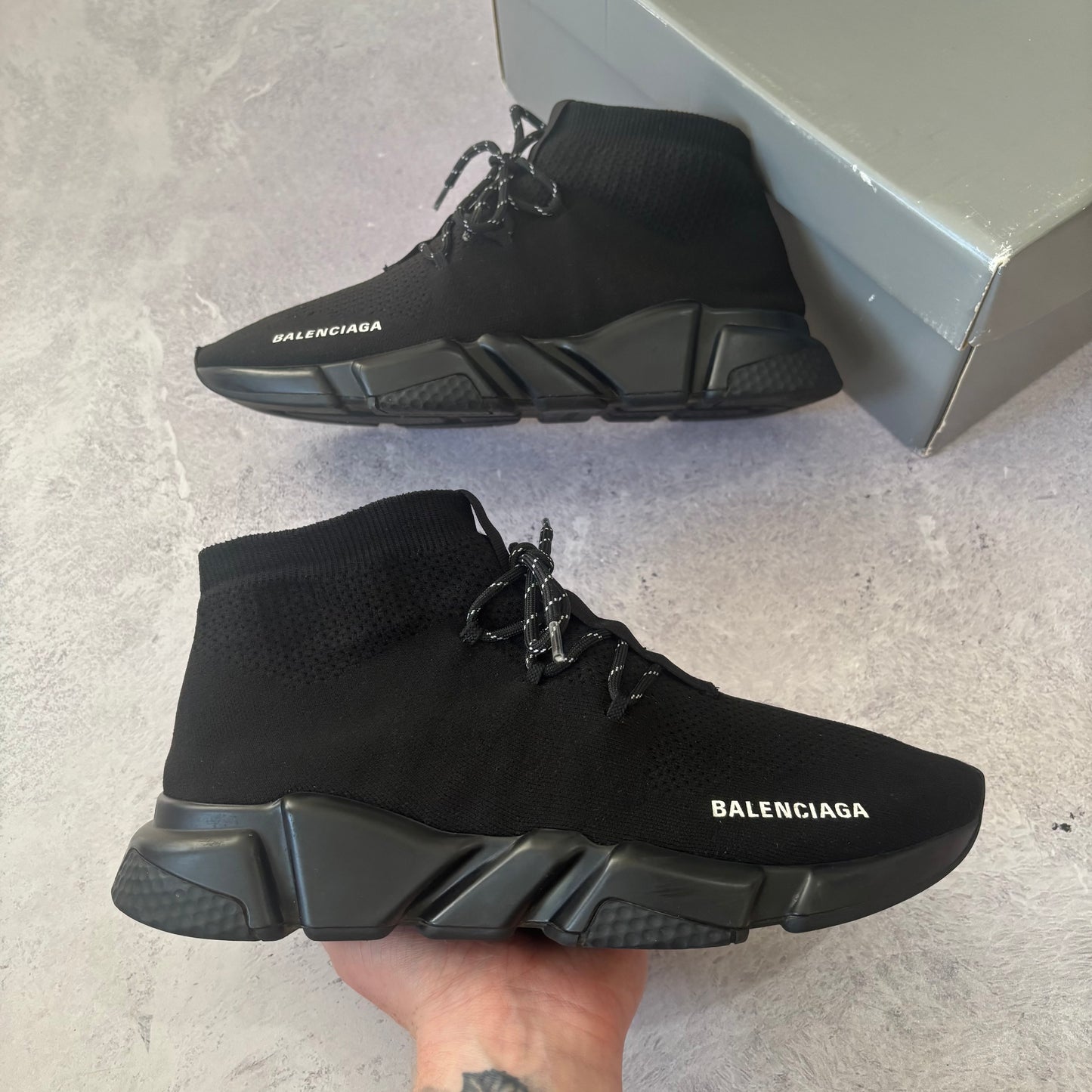 Balenciaga Speed Laced Trainers - Fits UK 9