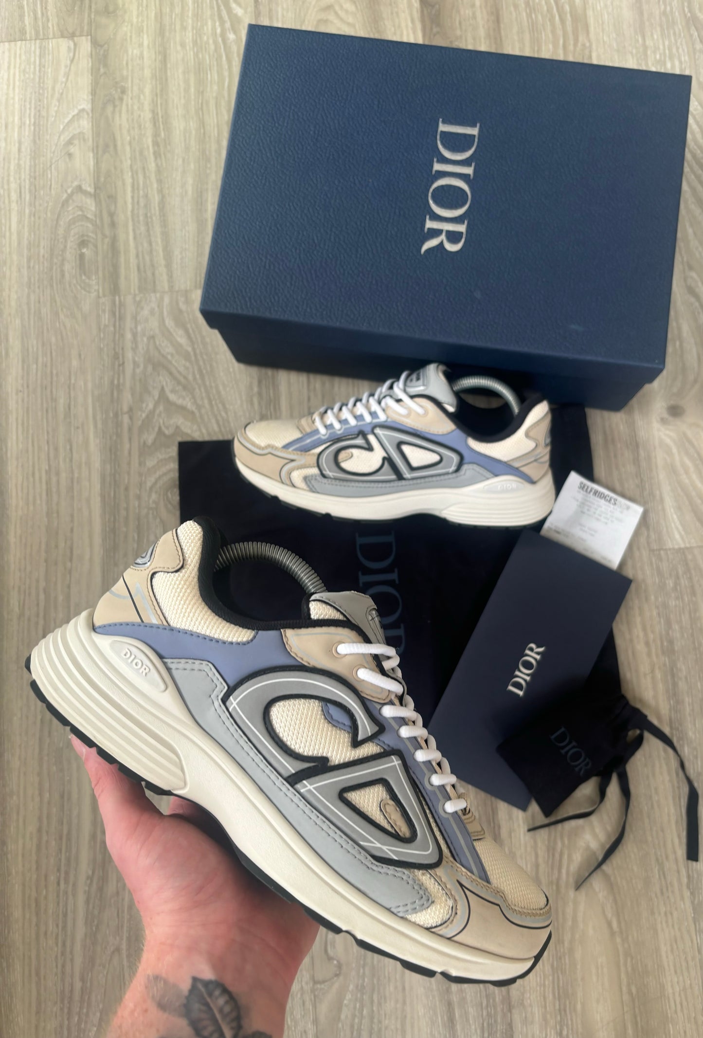 Dior B30 Trainers UK 7.5