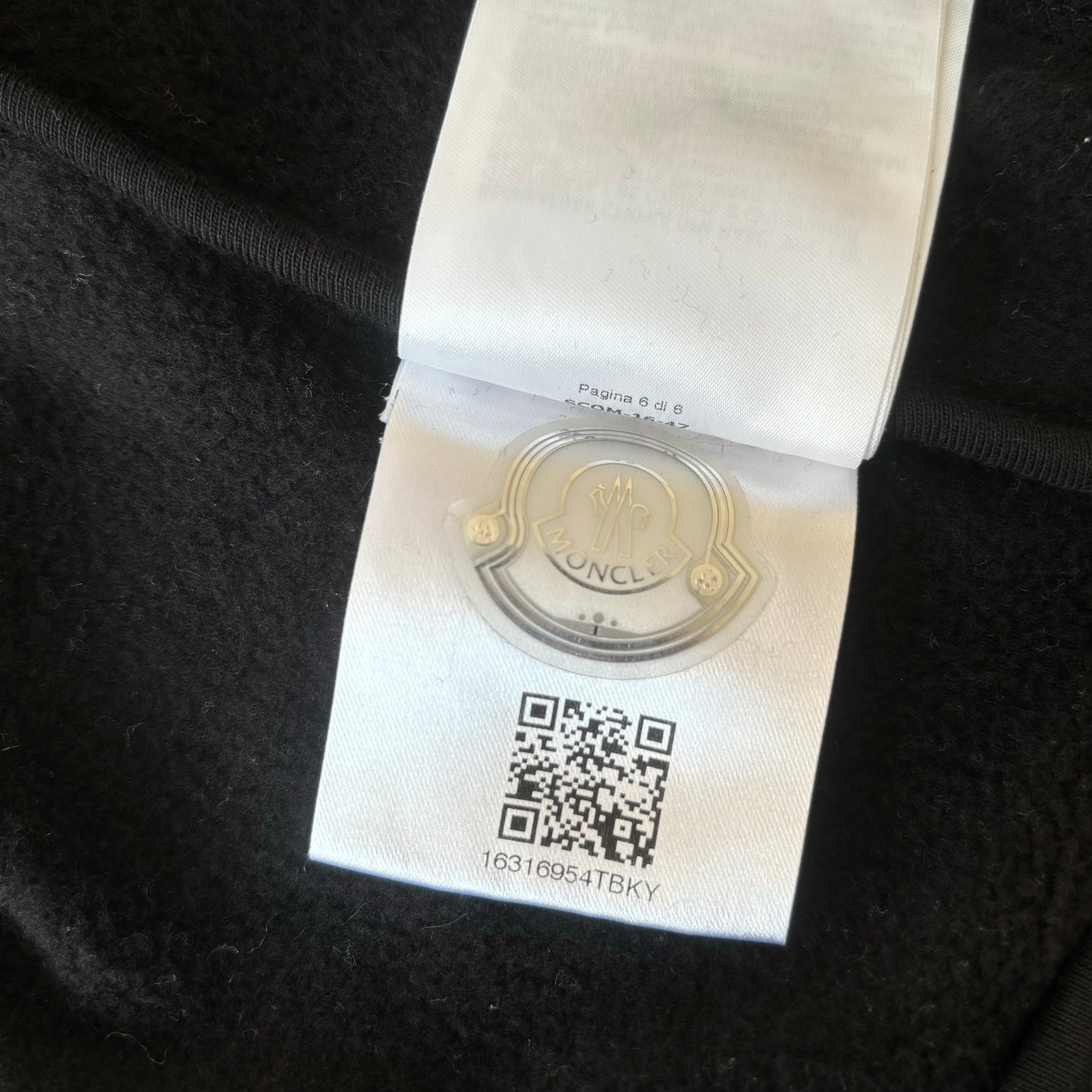 Moncler Zip Up Jacket - Fits Medium