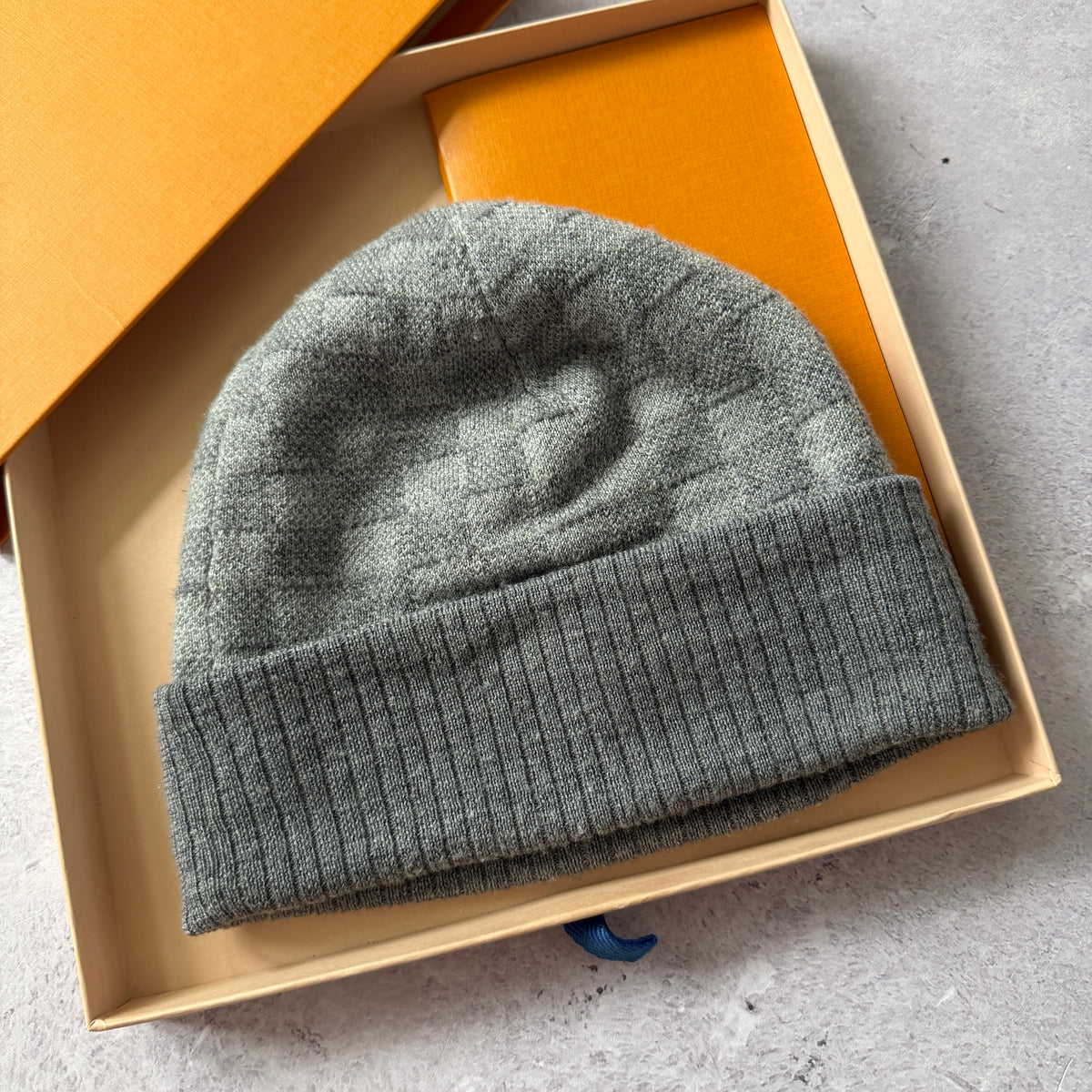 Louis Vuitton Damier Beanie Hat