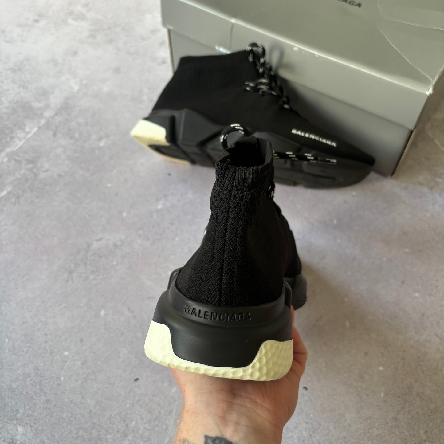 Balenciaga Speed Laced Trainers - Fits UK 8