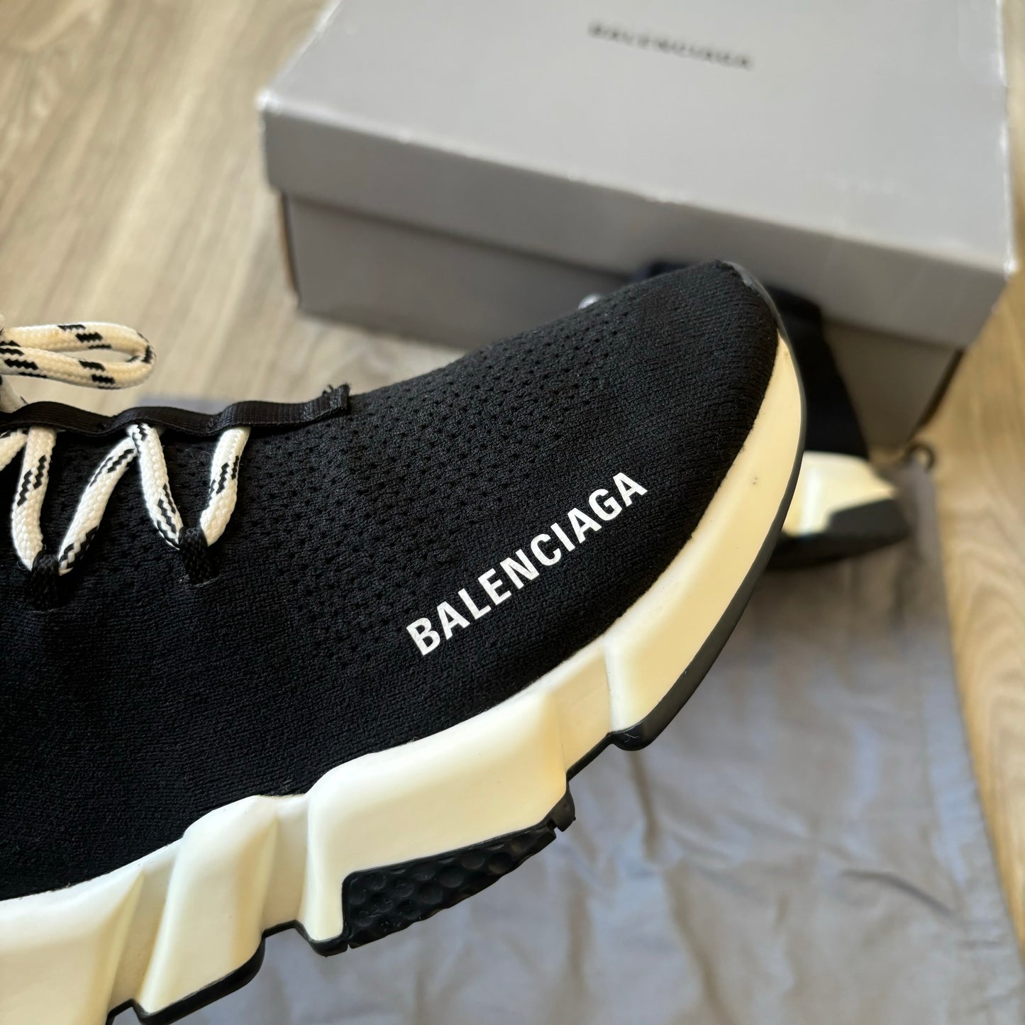 Balenciaga Speed Laced Trainers UK 7