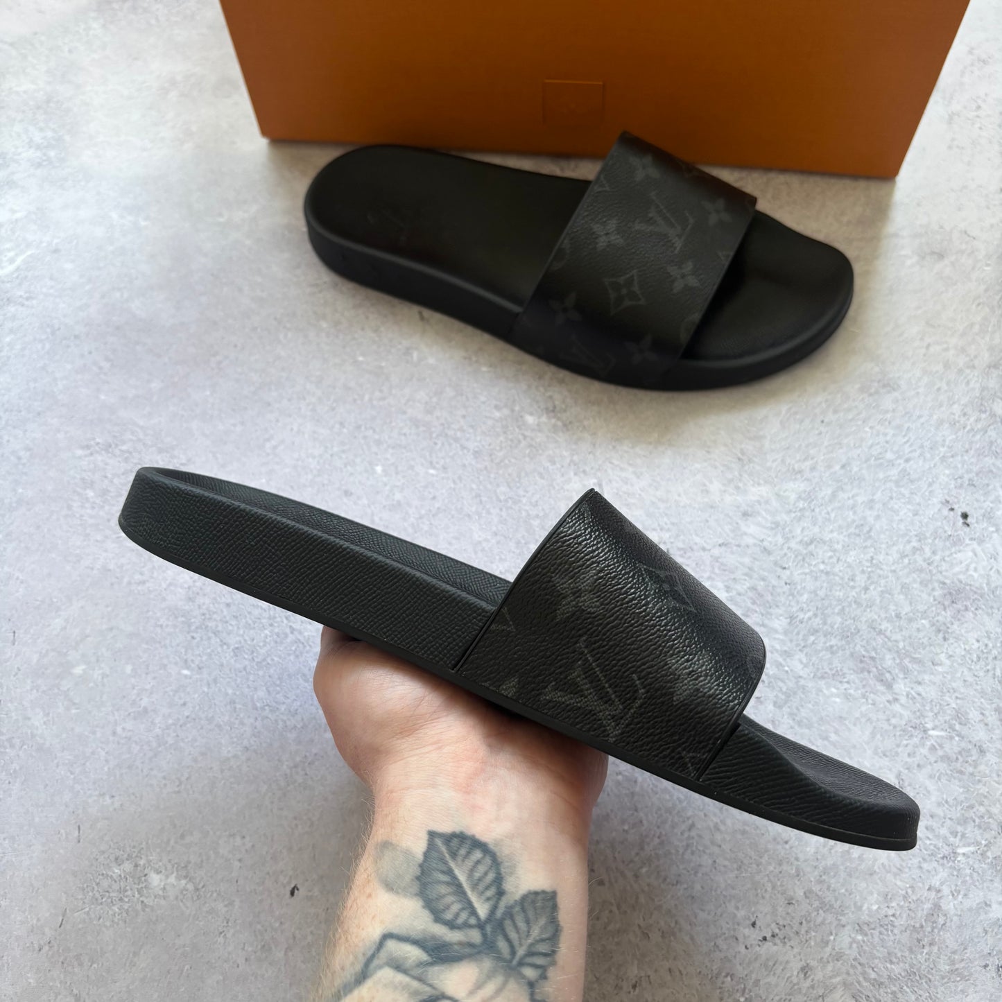 Louis Vuitton Waterfront Mule Sliders - UK 8.5