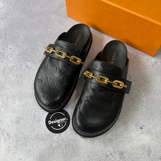 Womens Louis Vuitton Cosy Flat Comfort Clogs - Fits UK 6