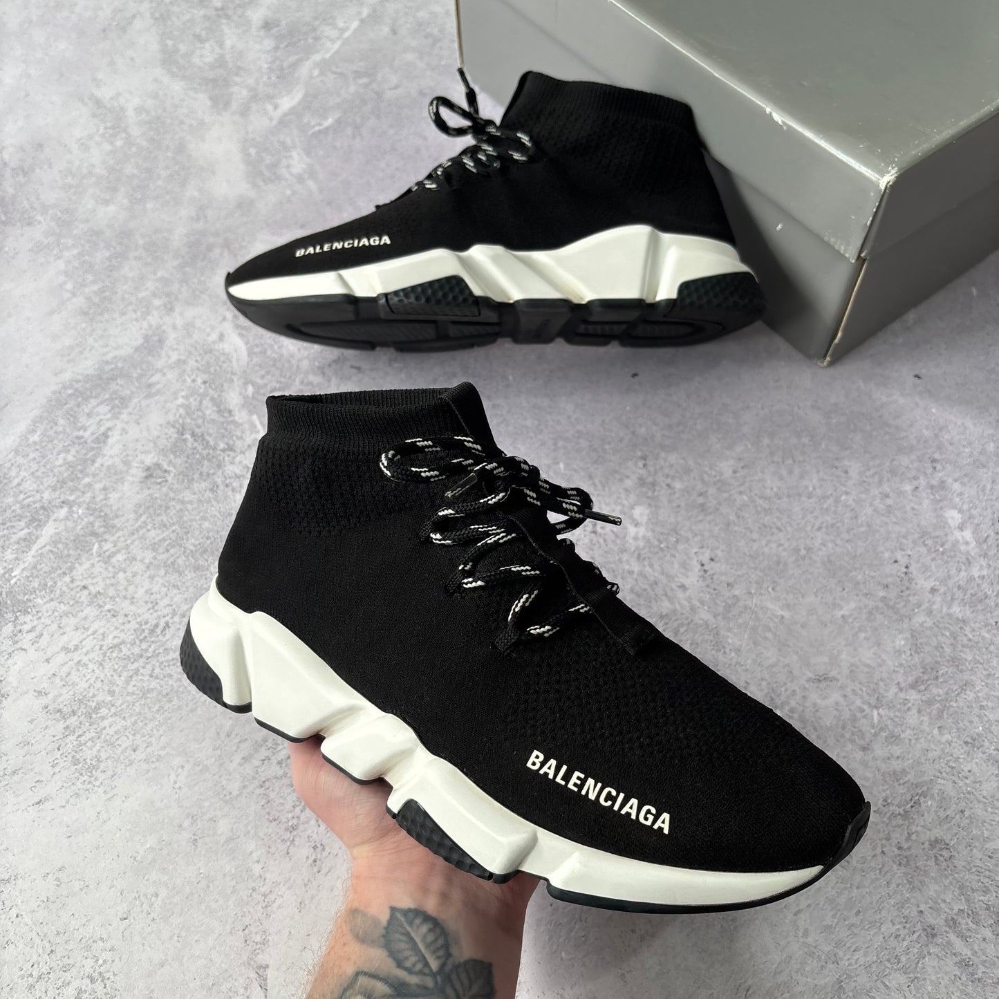 Balenciaga Speed Laced Trainers - Fits UK 8