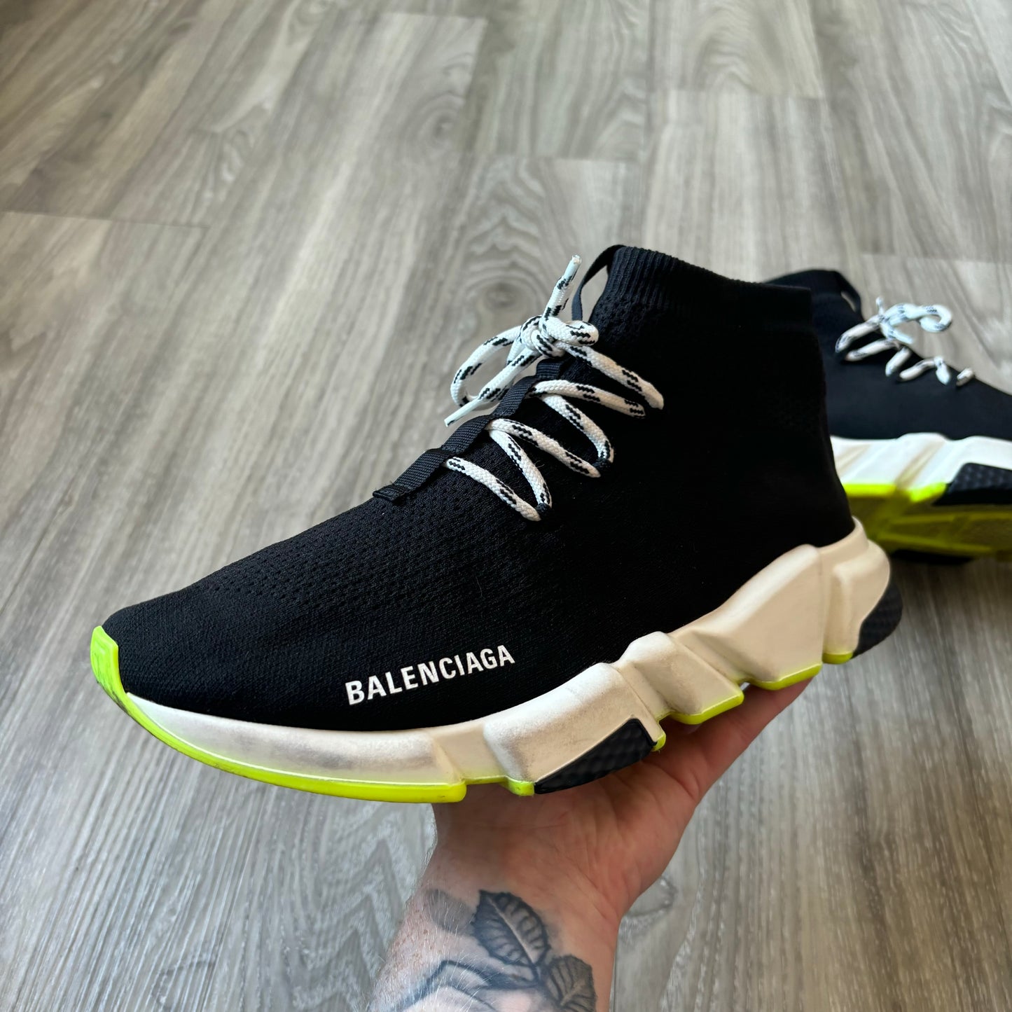 Balenciaga Speed Laced Trainers UK 11