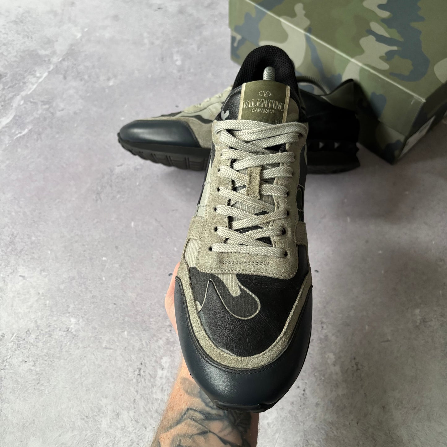 Valentino Rockrunner Trainers - Fits UK 7.5