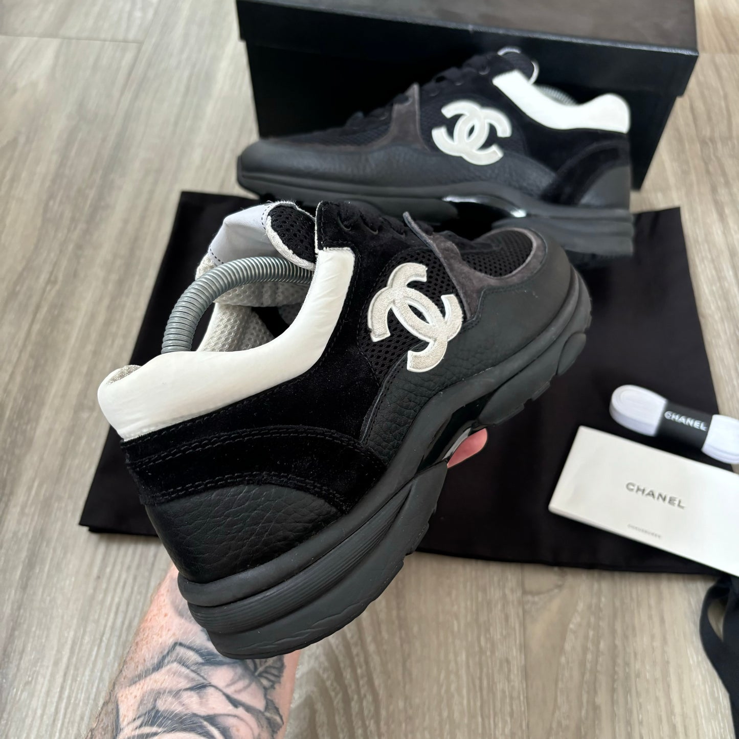 Chanel Trainers UK 7.5