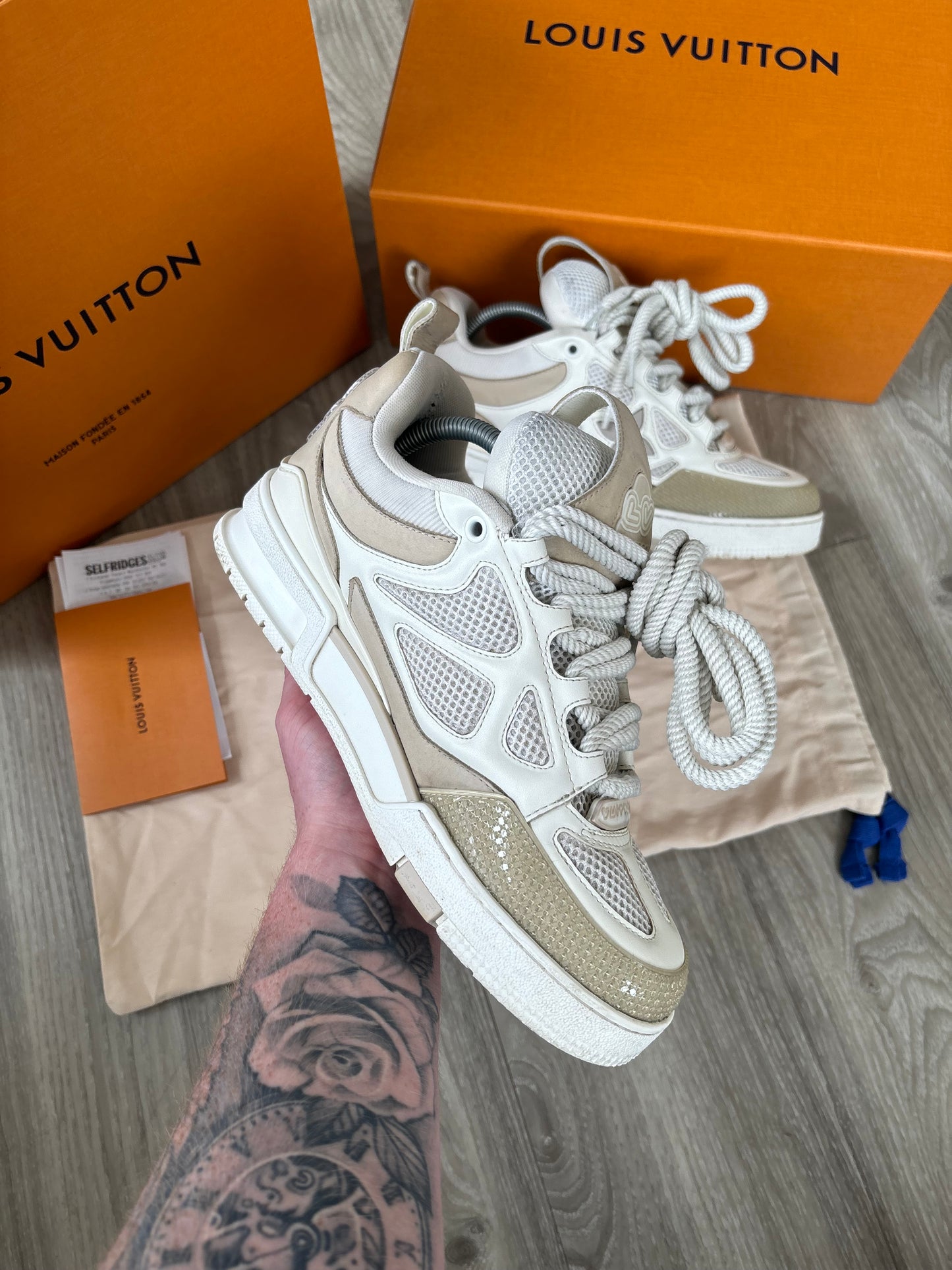 Louis Vuitton Skate Sneakers UK 7.5