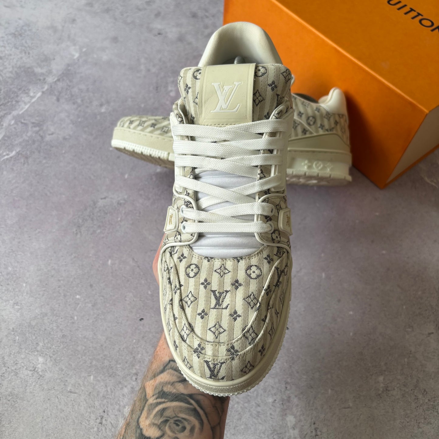 Louis Vuitton Trainers - Fits UK 10