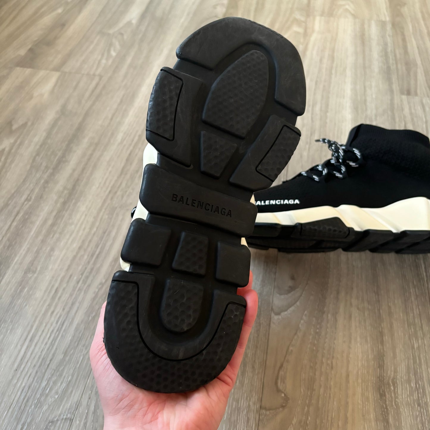 Balenciaga Speed Laced Trainers UK 9