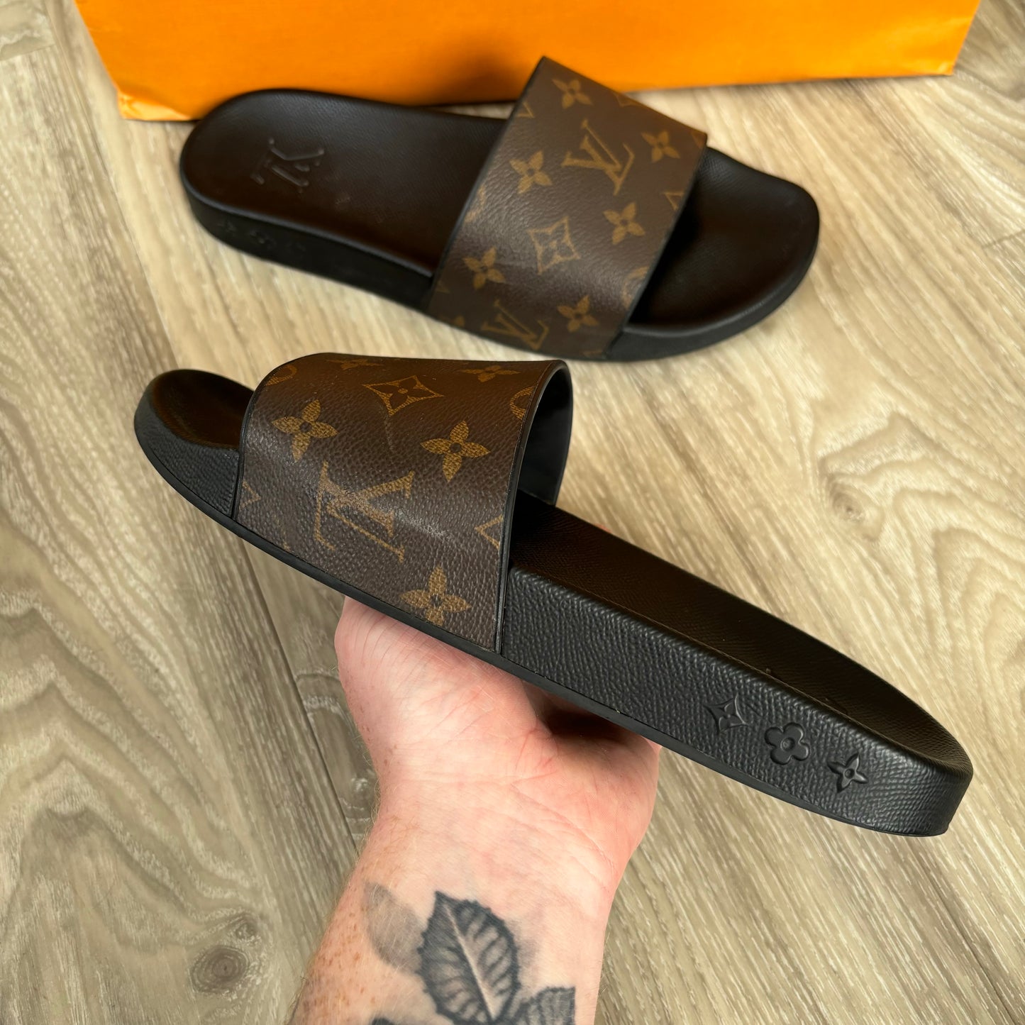 Louis Vuitton Waterfront Mule Sliders UK 8