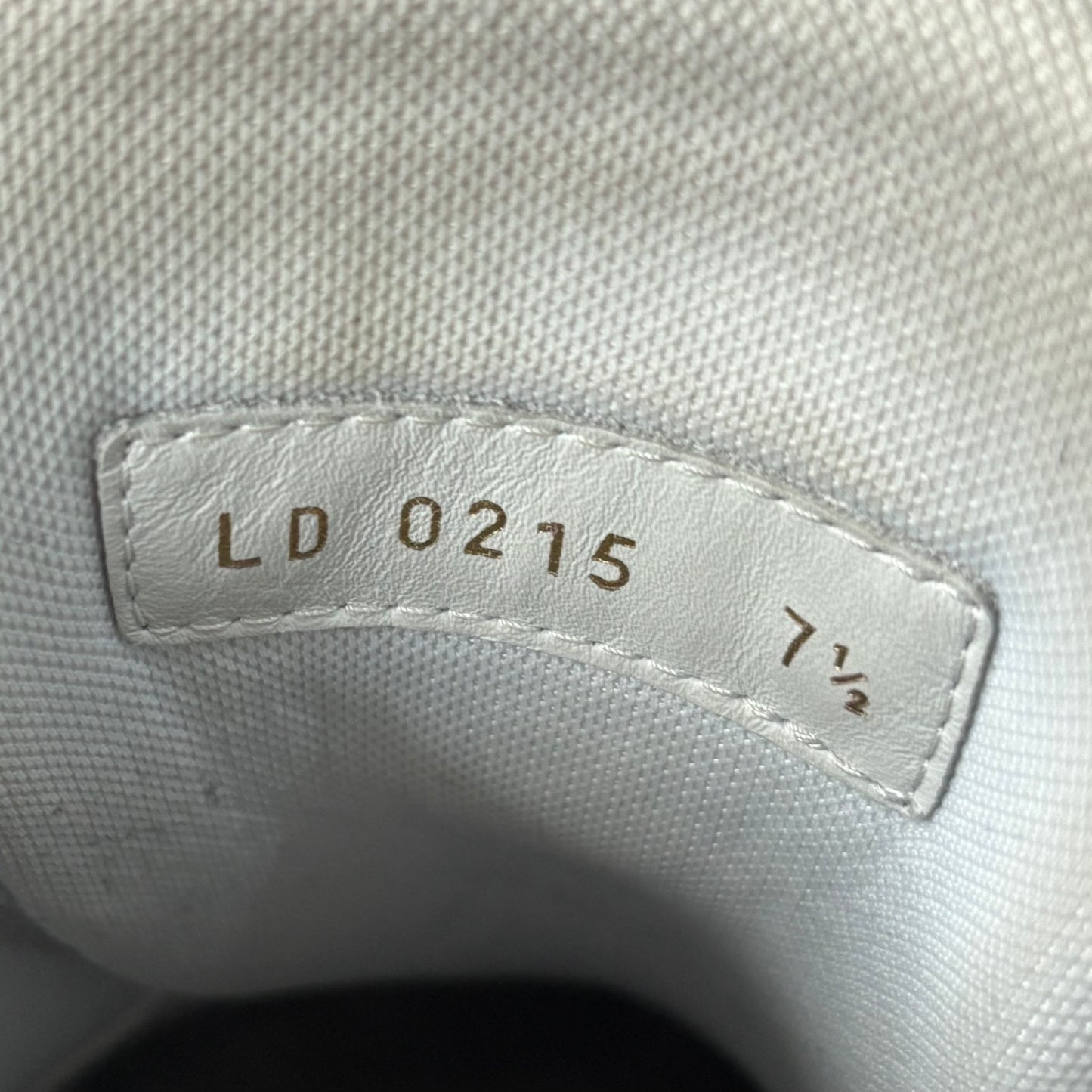 Louis Vuitton Denim Trainers - Fits UK 8.5