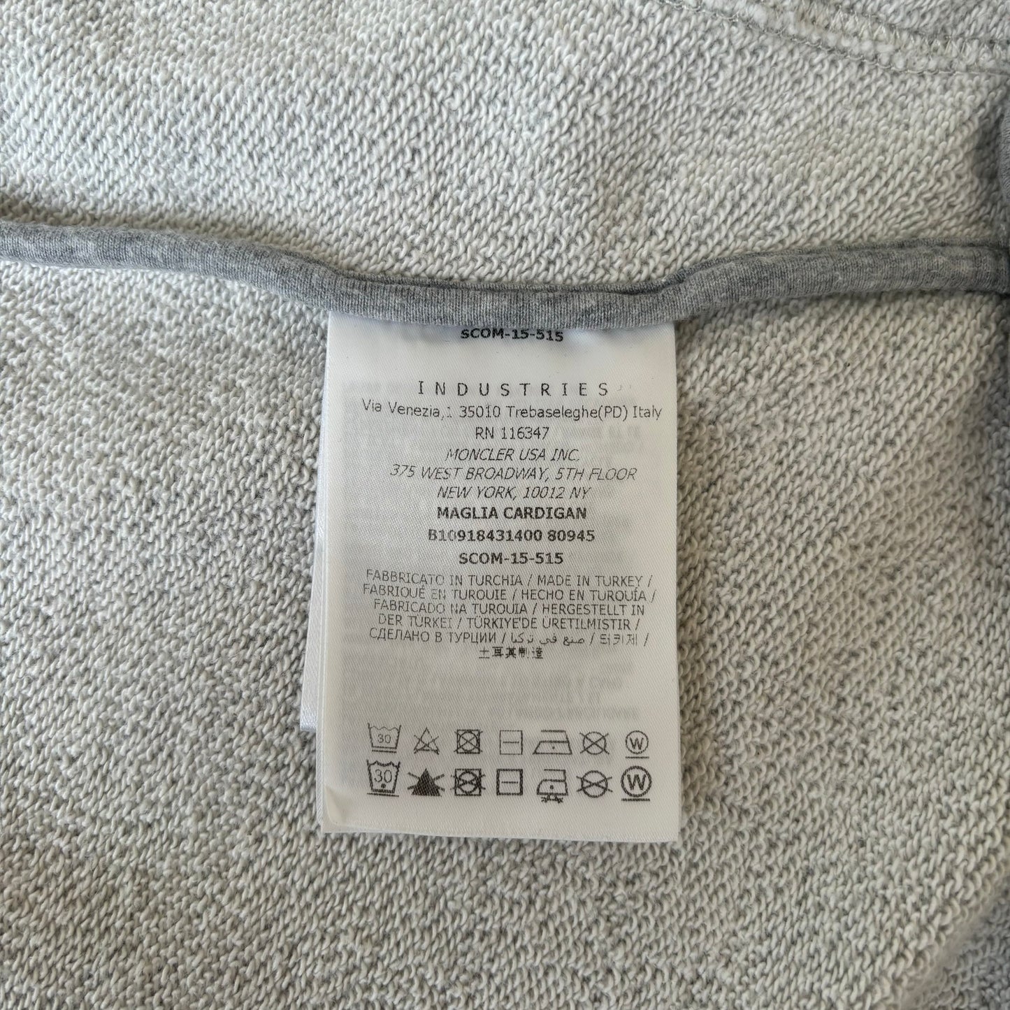 Moncler Zip Up Jacket - Fits Small