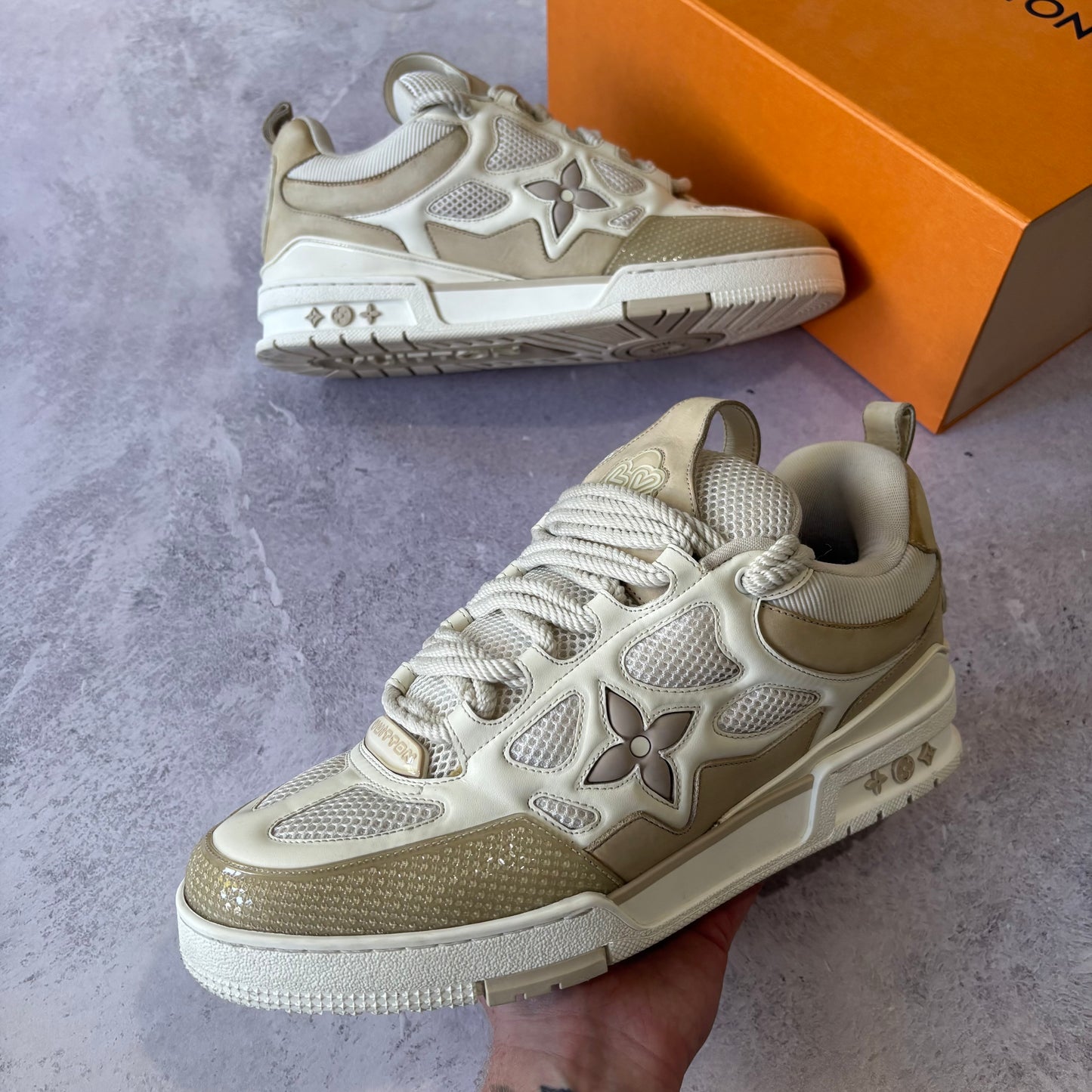 Louis Vuitton Skate Trainers - Fits UK 10.5/11