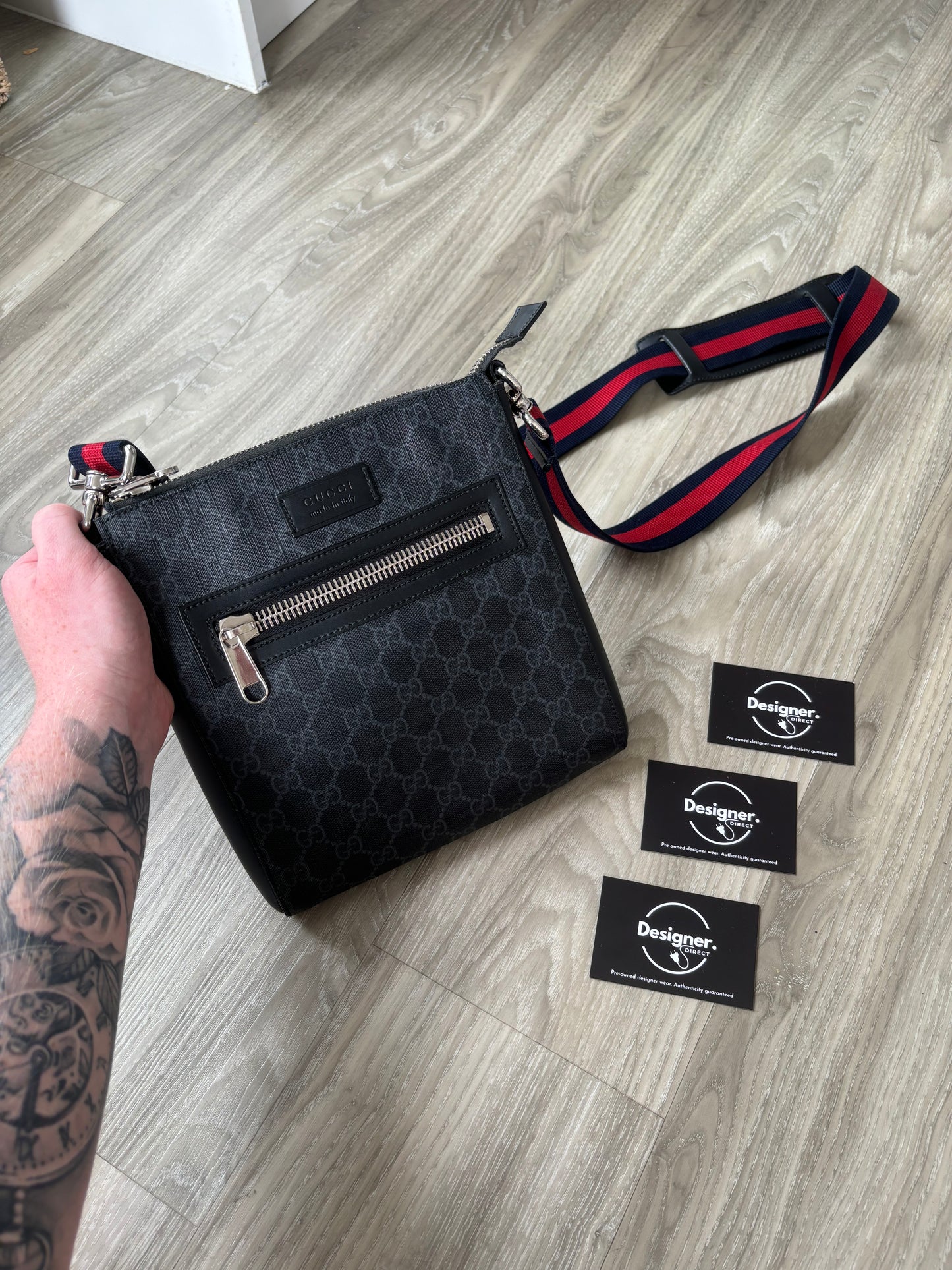 Gucci messenger Bag (Black)