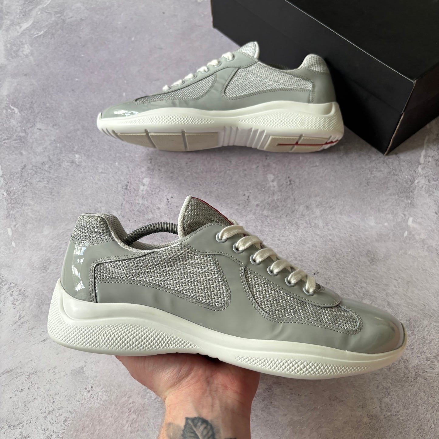 Prada America Cup Trainers - UK 9.5