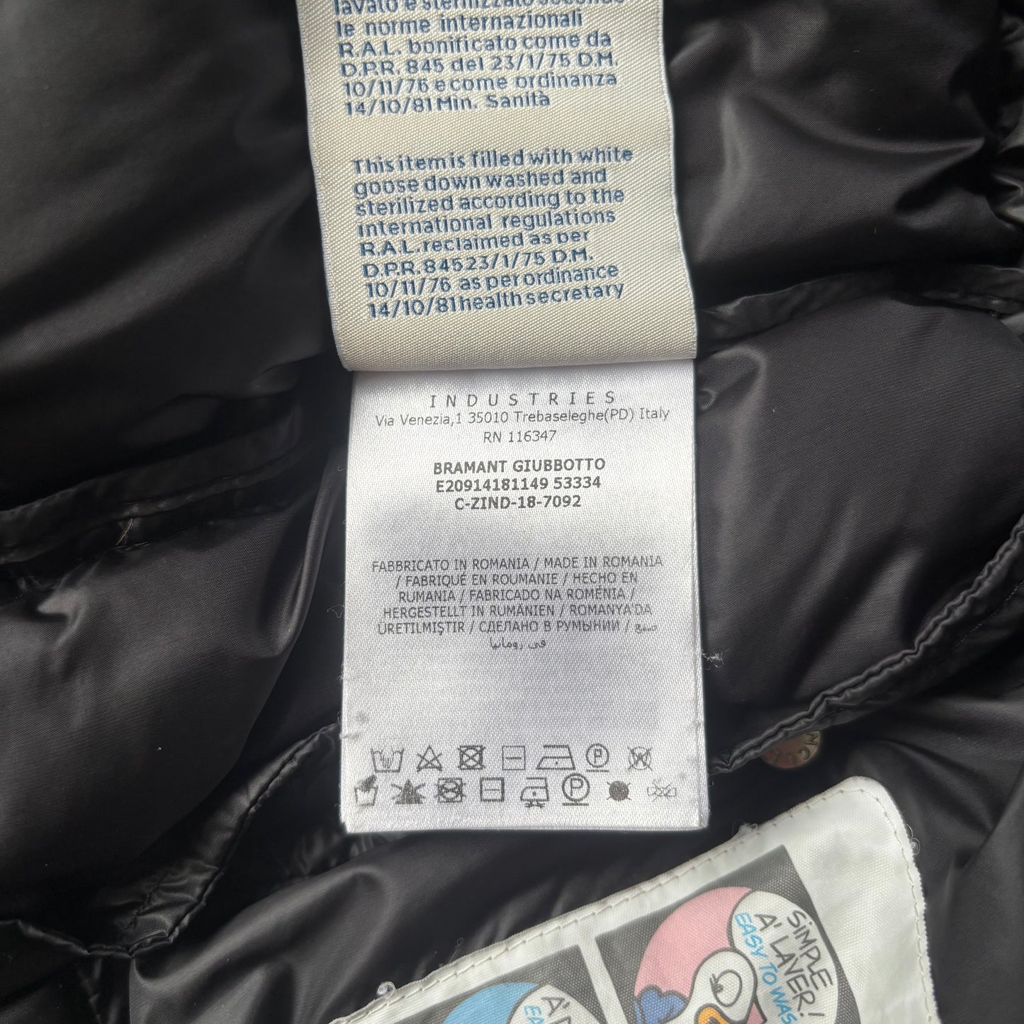 Moncler Bramant Puffer Jacket - Size 4