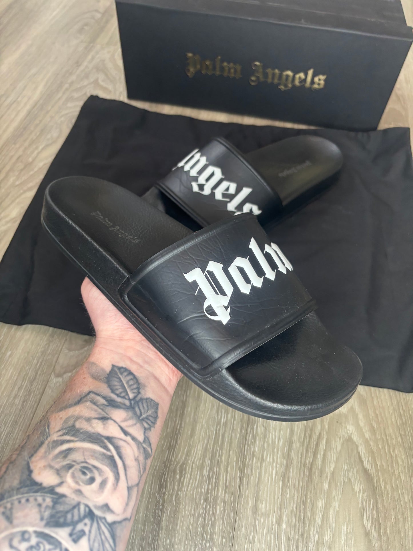 Palm Angels Sliders UK 8