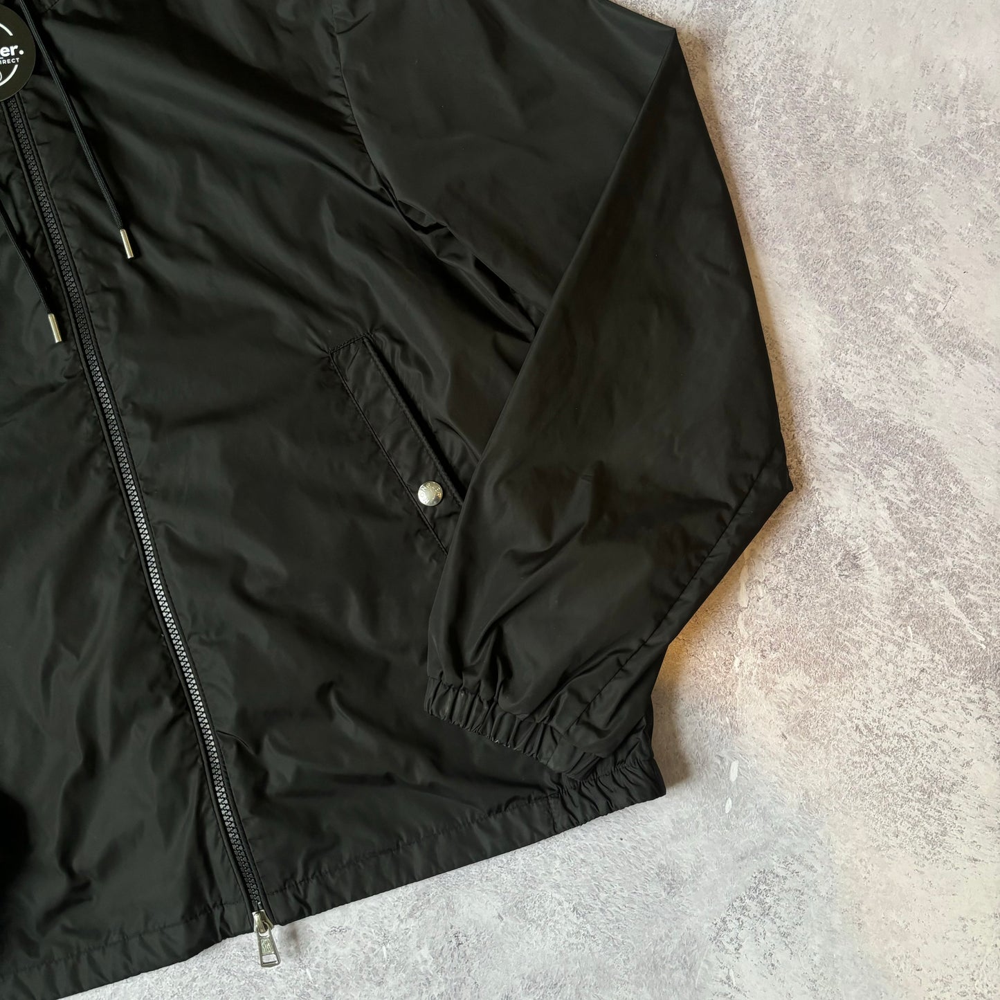 Moncler Grimpeurs Jacket - Size 2 (Black)