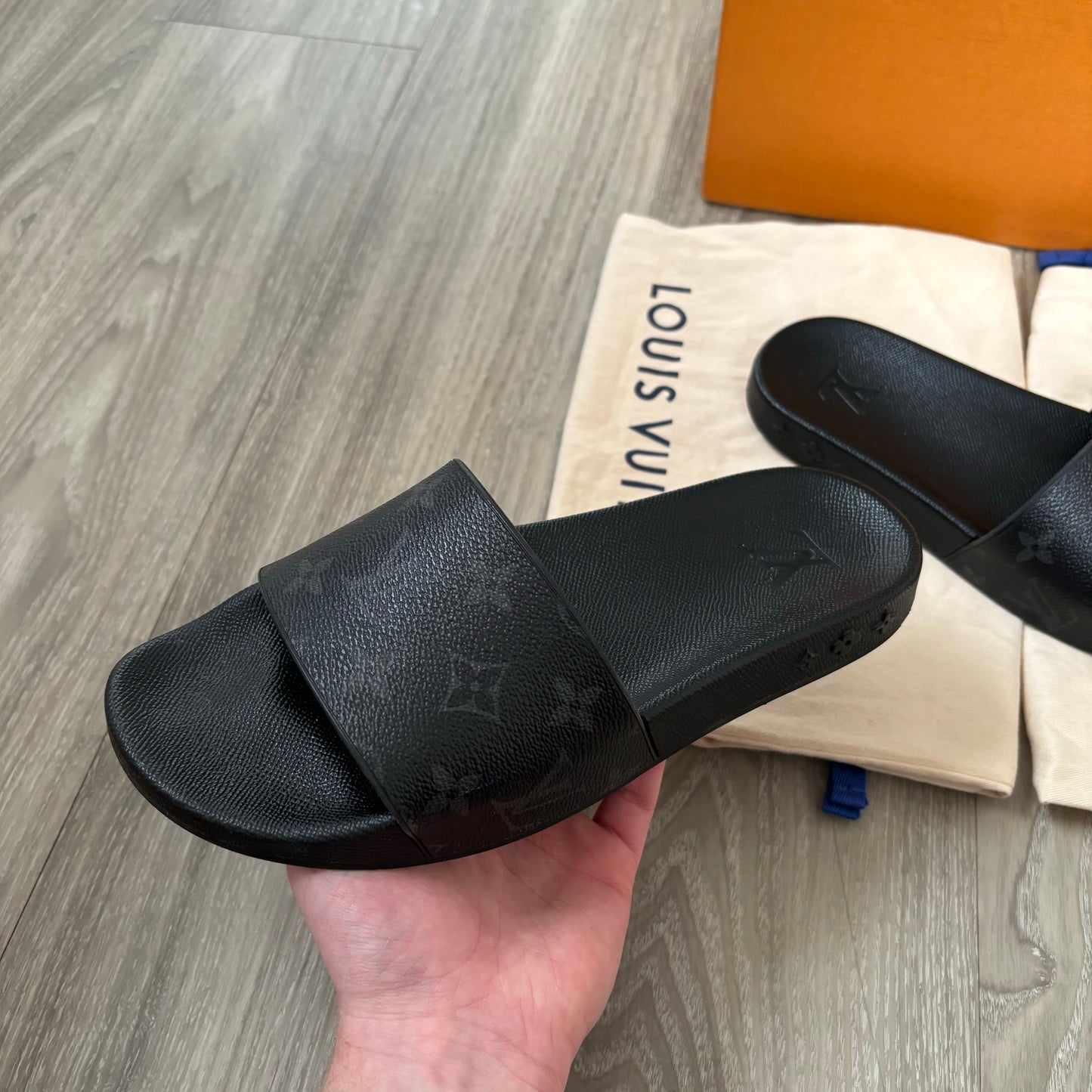 Louis Vuitton Waterfront Mule Sliders UK 7