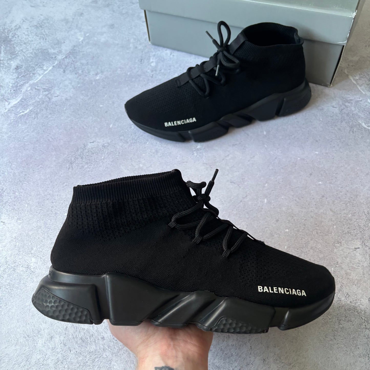 Balenciaga Speed Laced Trainers - Fits UK 10.5/11