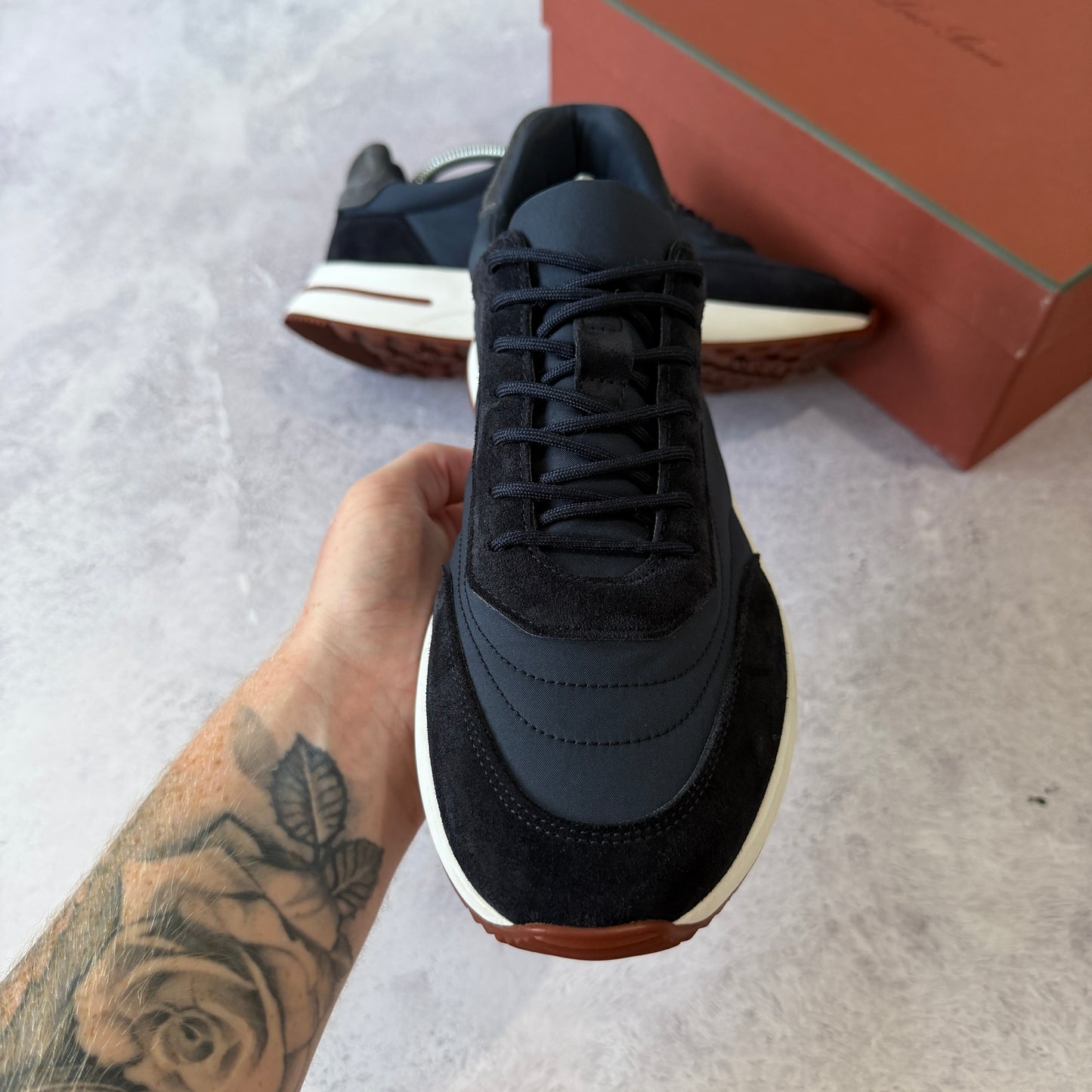 Loro Piana Weekend Walk Trainers - Fits UK 8