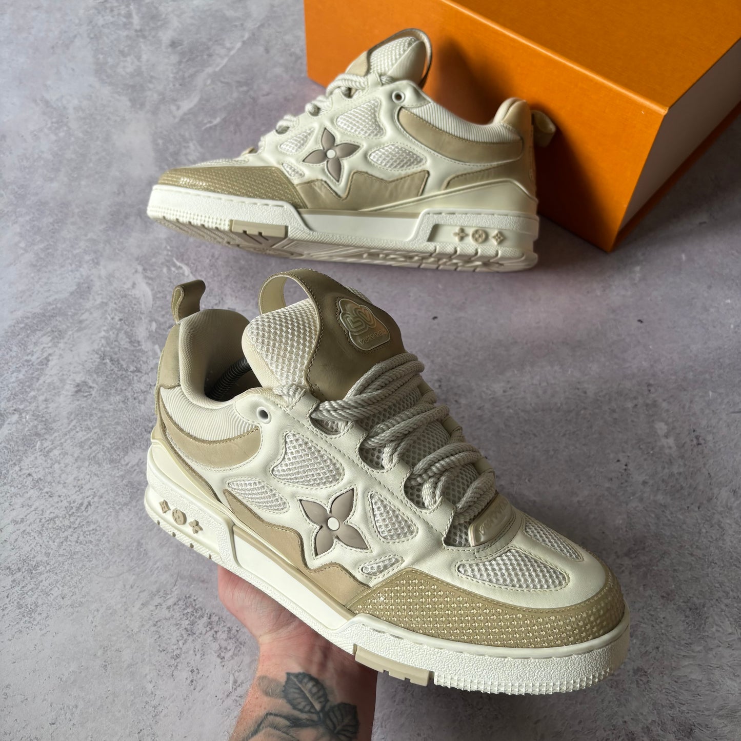 Louis Vuitton Skate Trainers - Fits UK 10