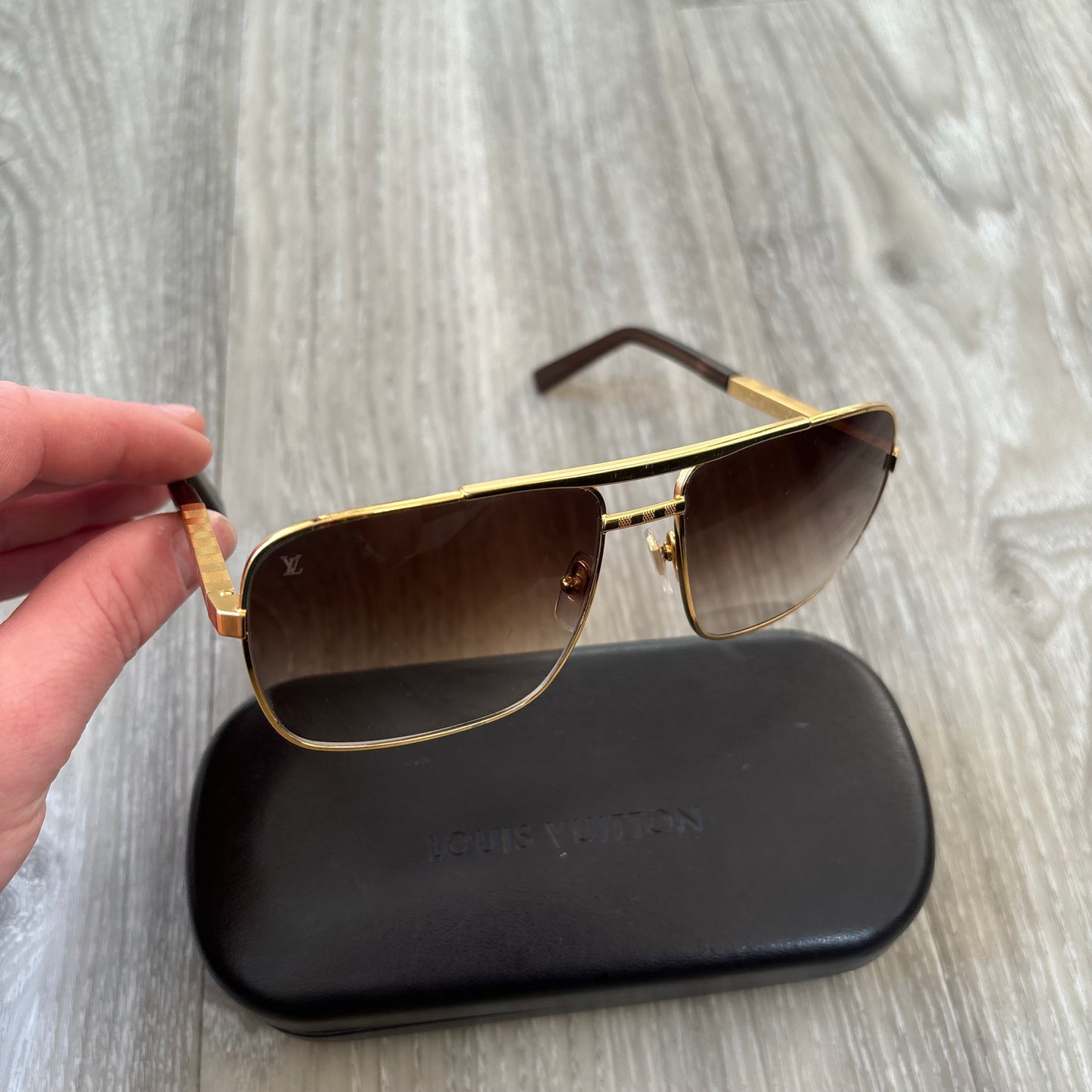 Louis Vuitton Attitude Sunglasses Gold