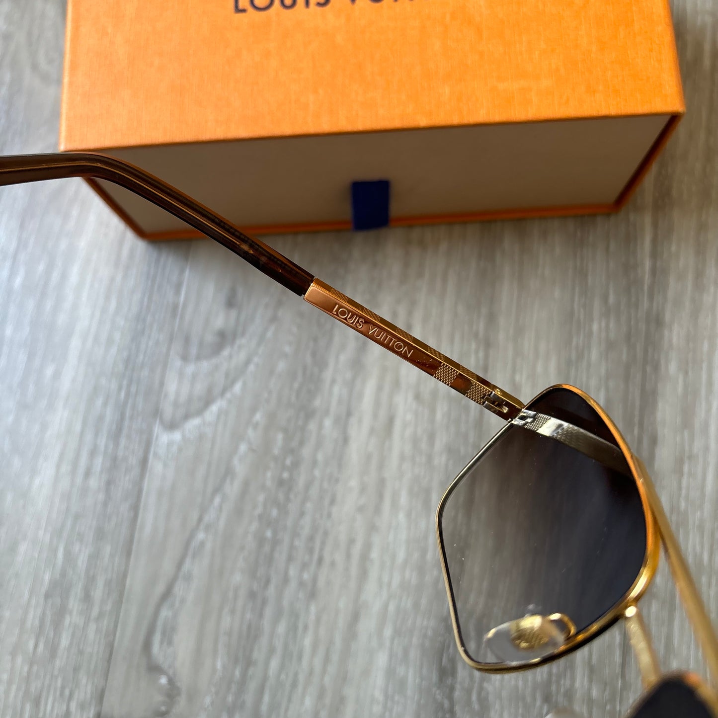 Louis Vuitton Attitude Sunglasses Gold