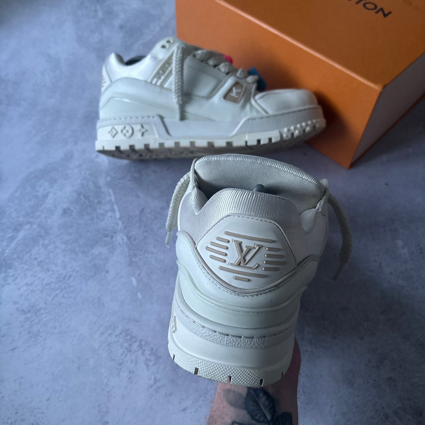 Louis Vuitton Maxi Trainers - Fits UK 10