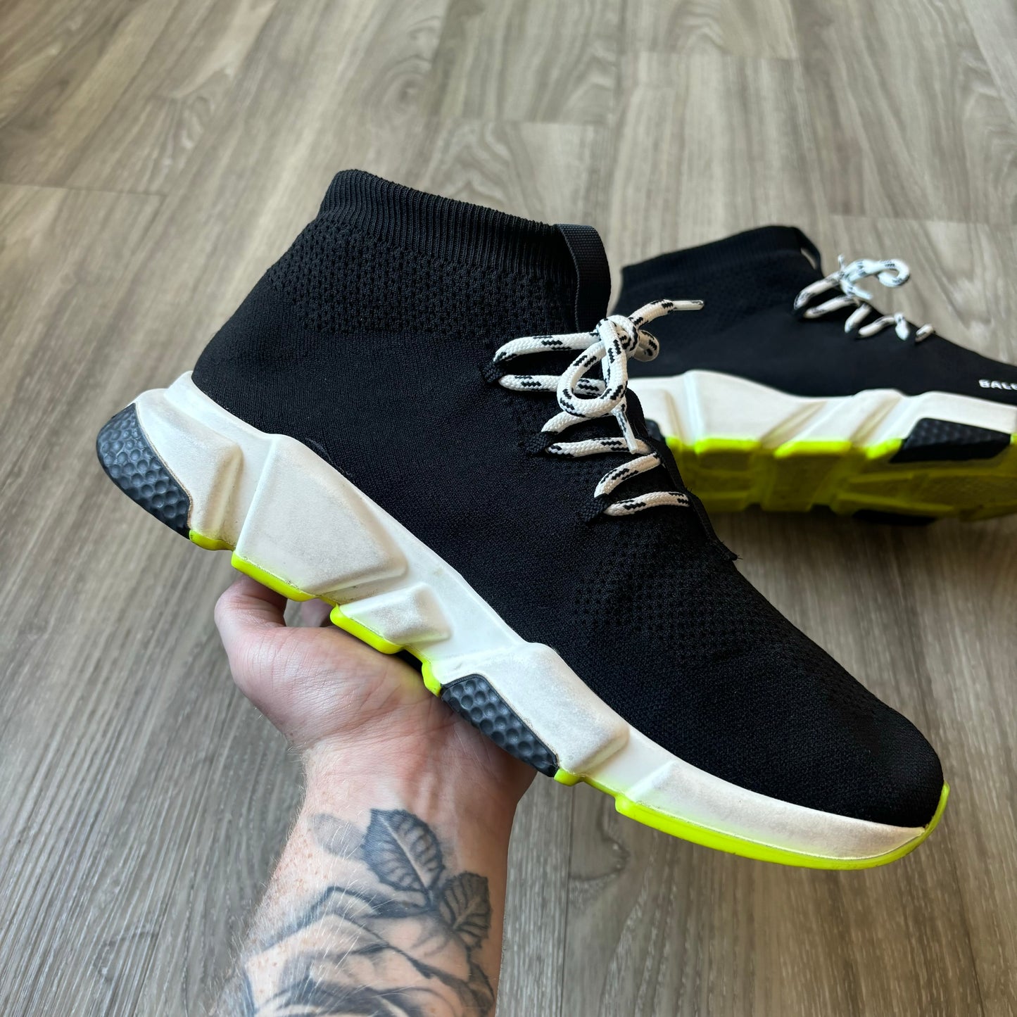 Balenciaga Speed Laced Trainers UK 11