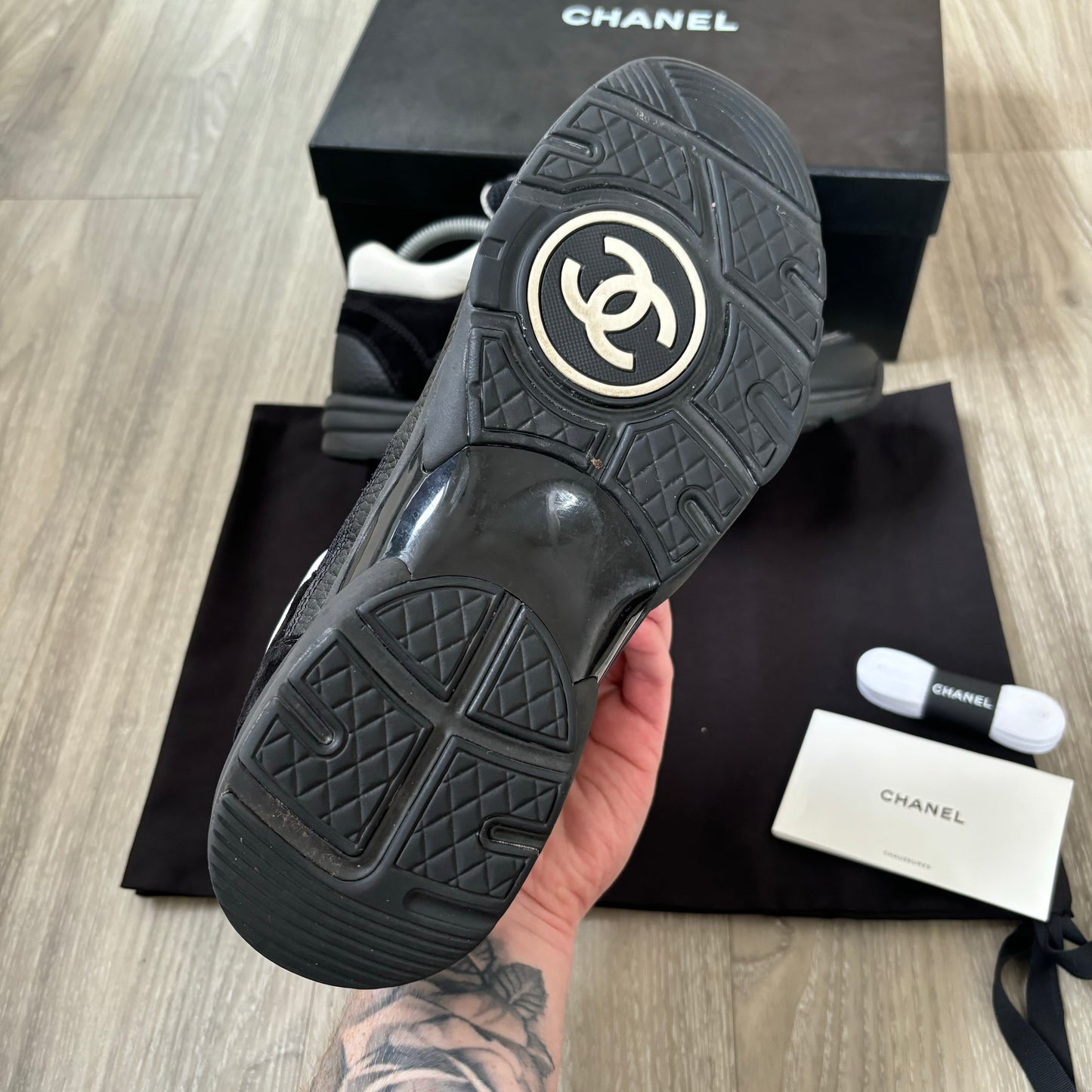 Chanel Trainers UK 7.5