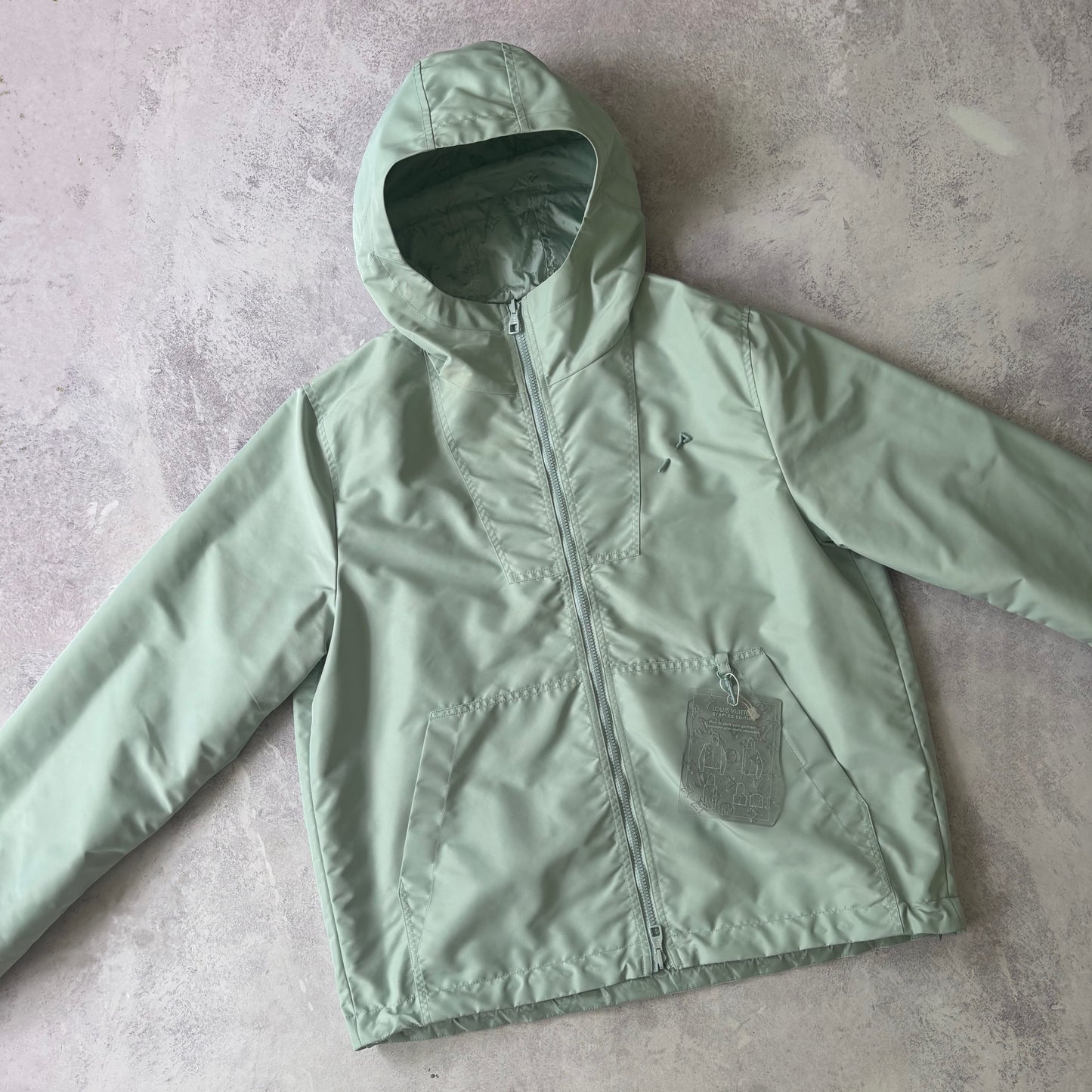 Louis Vuitton Reversible Windbreaker Jacket - Fits Medium